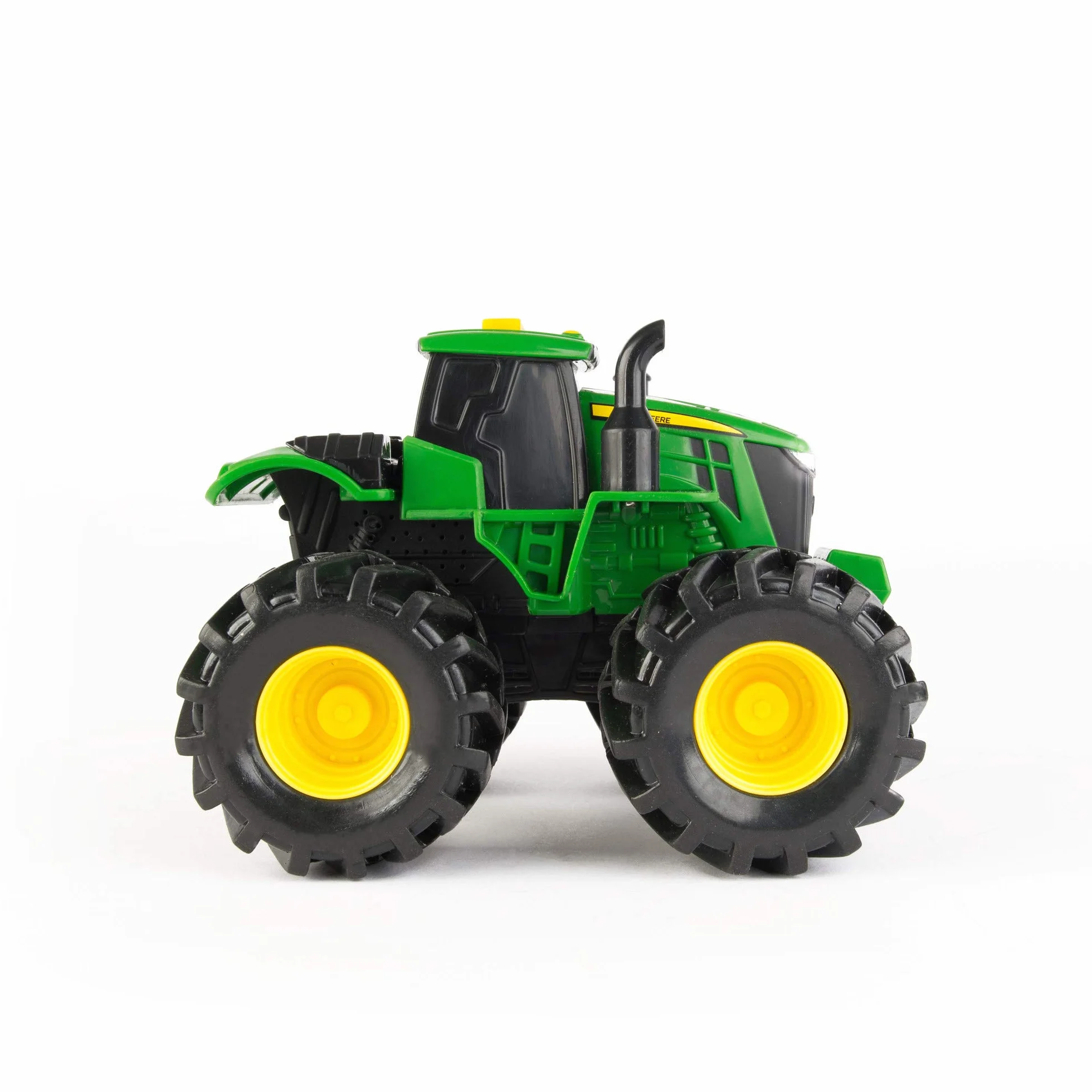 John Deere 46656 Traktor, Monster Treads ze światłem i dźwiękiem w kolorze zielonym, zabawkowy traktor z efektami świetlnymi i dźwiękowymi, do zabawy i kolekcjonowania, prezent dla dzieci, zabawka dla