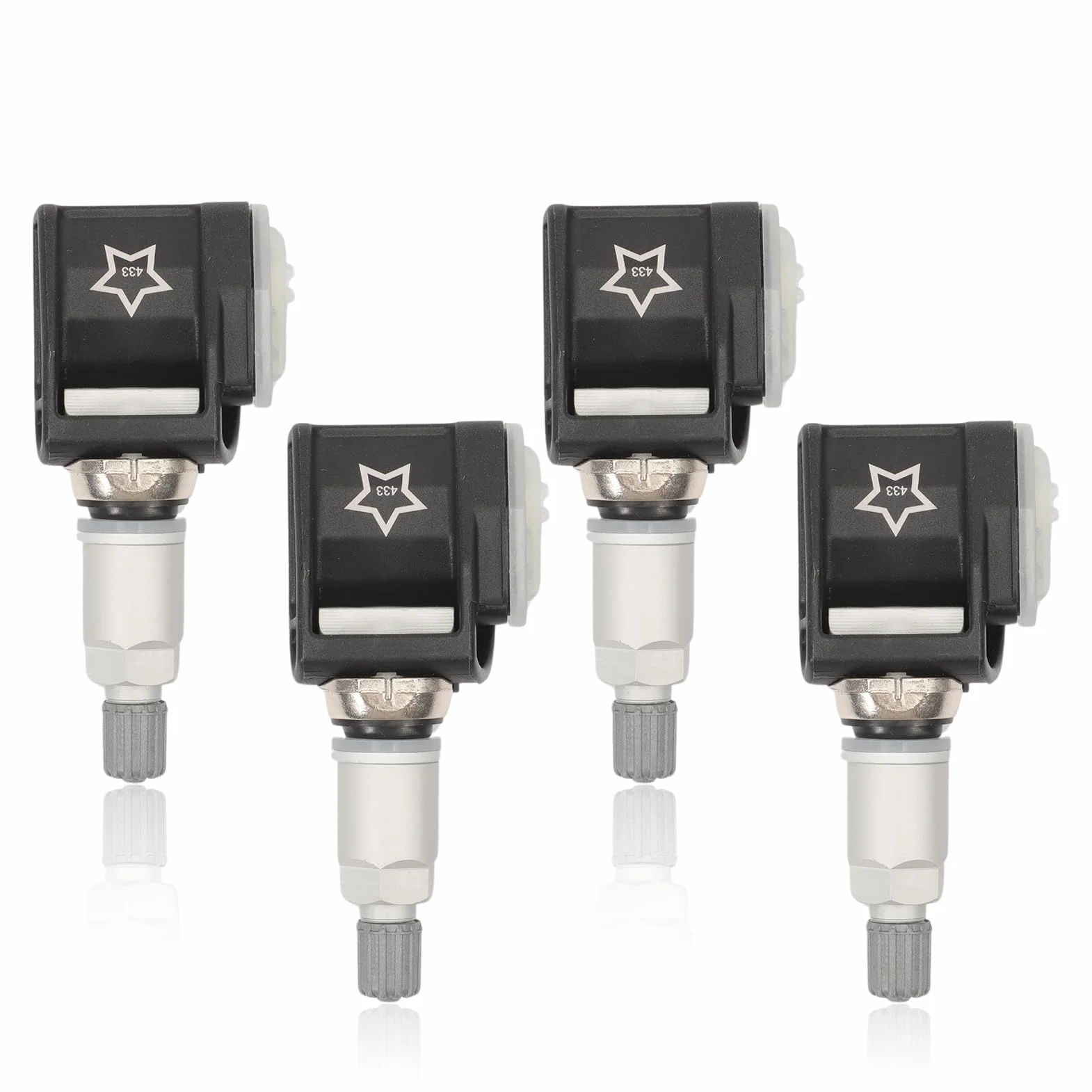 4-częściowy czujnik ciśnienia w oponach, system monitorowania ciśnienia w oponach, TPMS RDKS 433 MHz do serii 5, serii 6, 7, serii 8, G30, G31, F90, M8, F91, F92, F93, X3, X4, X5, 3610687