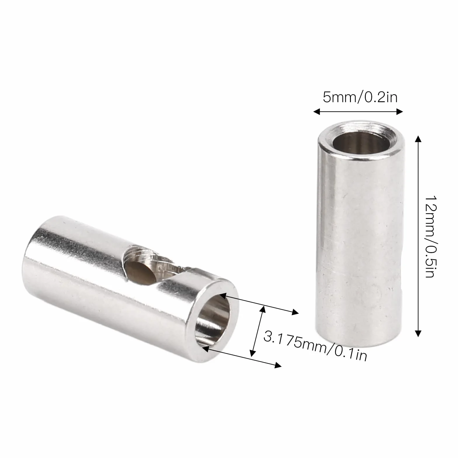 Adapter Wału RC, do 5mm Reduktor z osią Tuleja Silnika 3,17mm Zmiana w Celu Konwersji