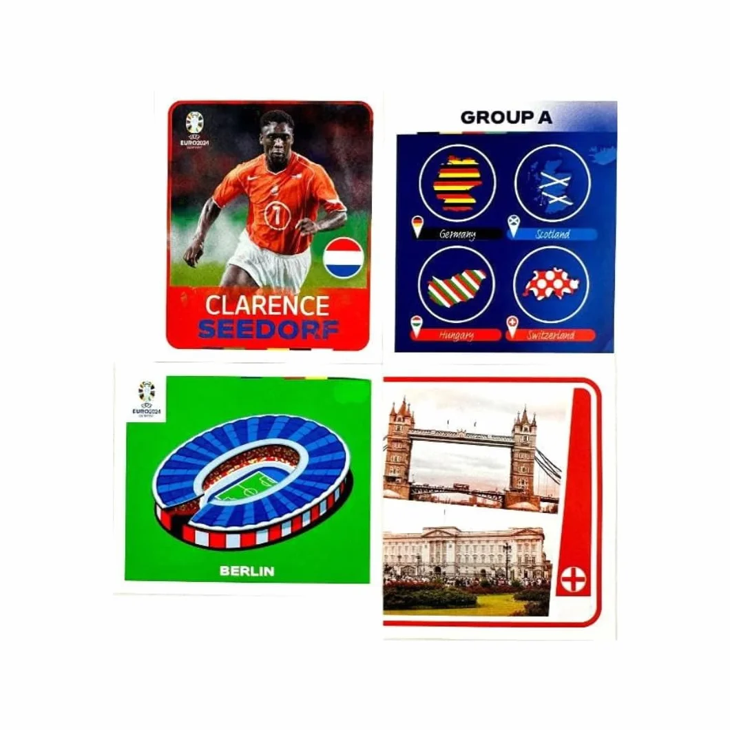 Topps 2024 Sticker - Mega Eco Box (w zestawie 2 równoległe) + ochrona przed wysyłką Heartforcards®