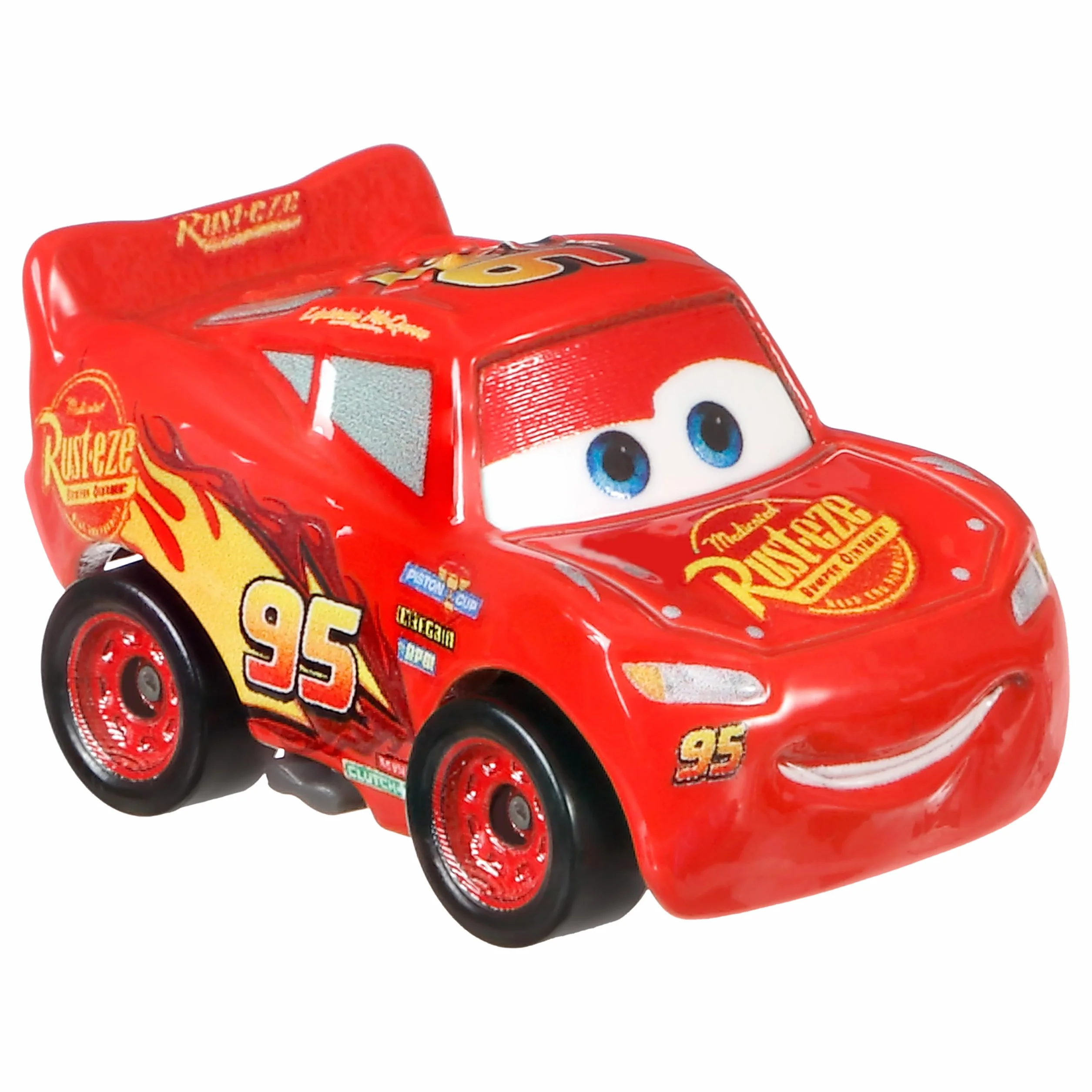 Cars Auta Mikroauta 10-pak, zestaw 10 samochodzików zabawek, ulubione postacie fanów, miniaturowe auta zabawki dla dzieci 3+, GRW27