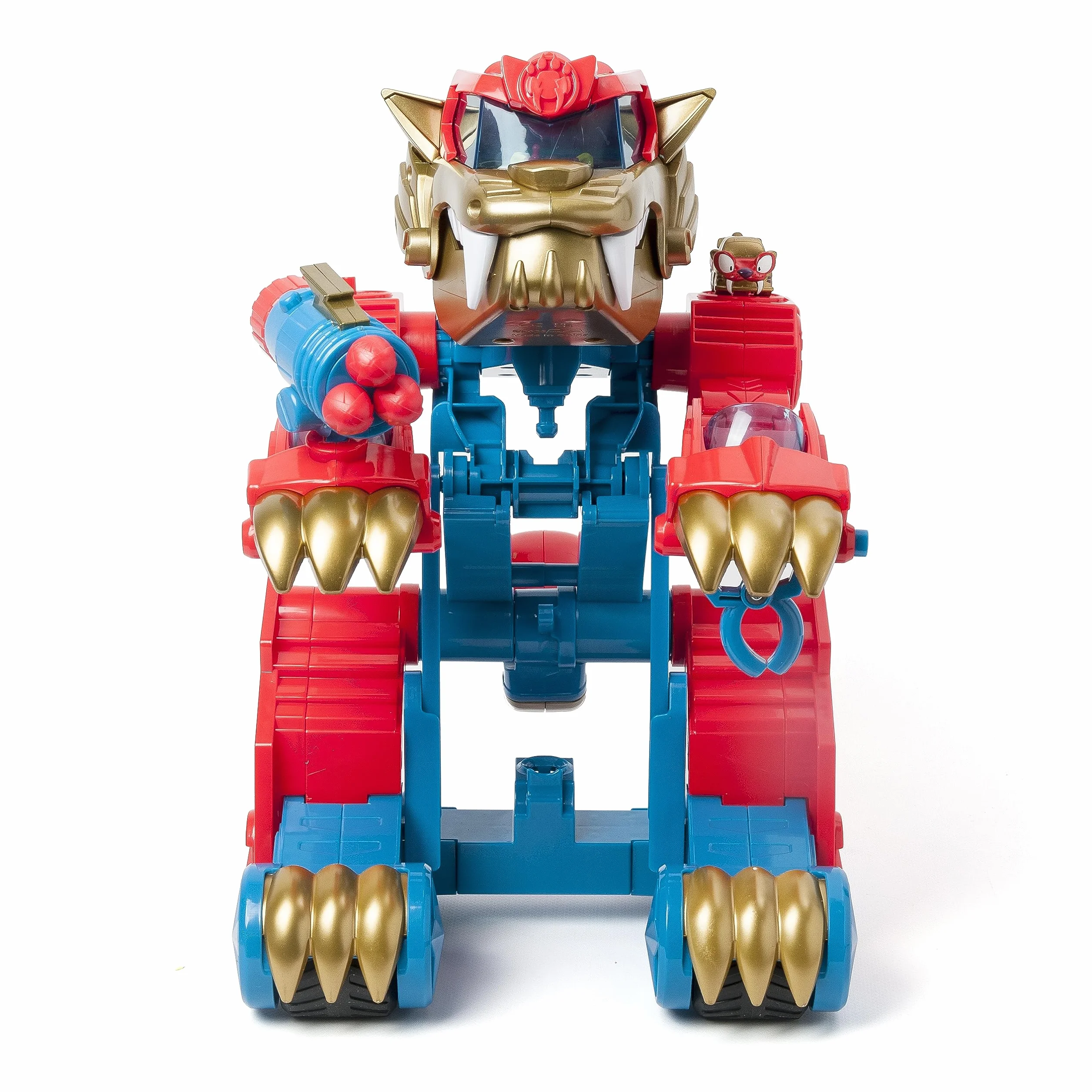 SUPERTHINGS – Transformable Robot Tiger. Robot przekształca się w pojazd. Zawiera ekskluzywne 1 Wild Kid i 1 Wild SuperThing.