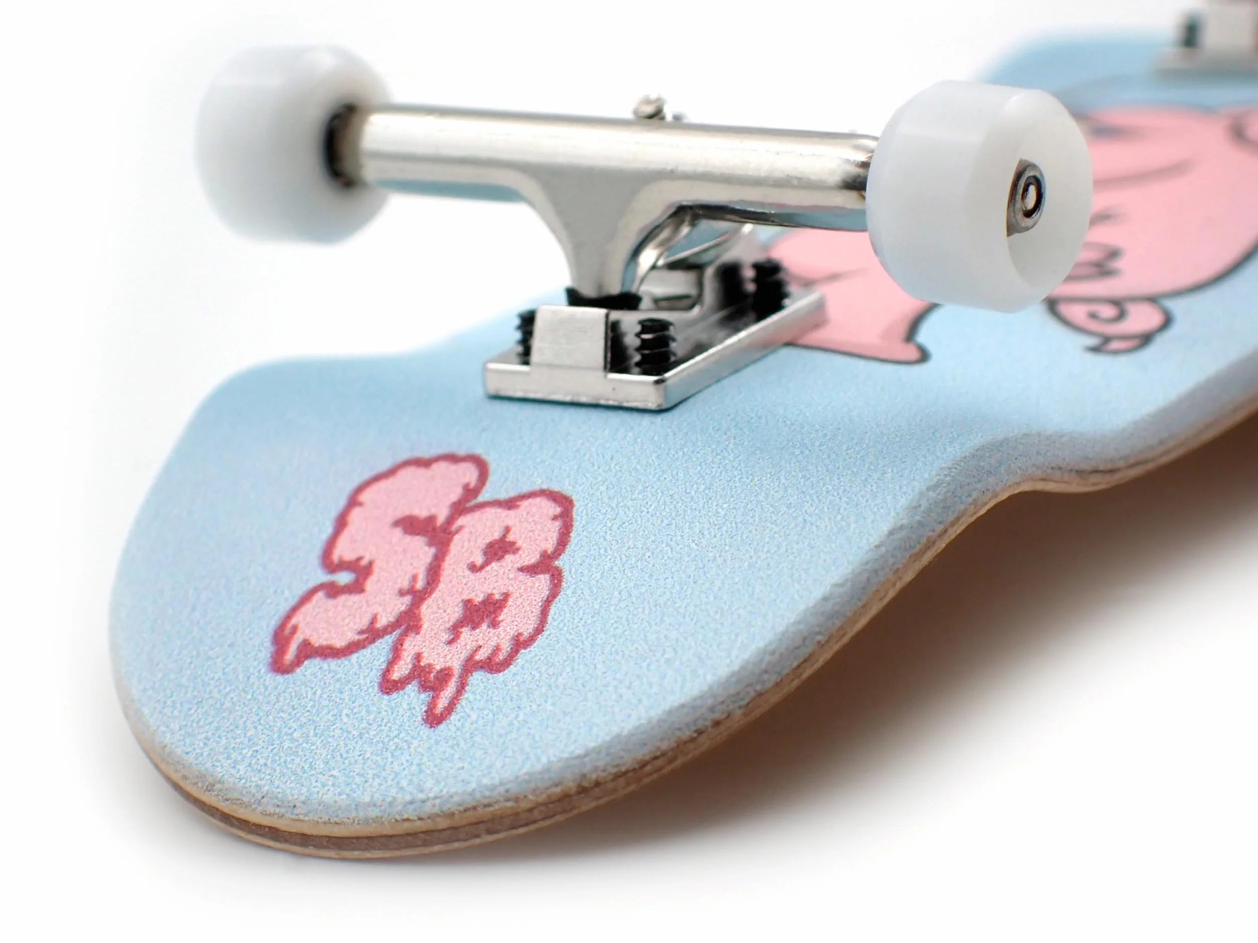 SPITBOARDS 34 mm x 96 mm | Real Wood Deck | Pro Trucks | Lock-Nuts | Pro Bushings | Poliuretan Wheels with Bearings