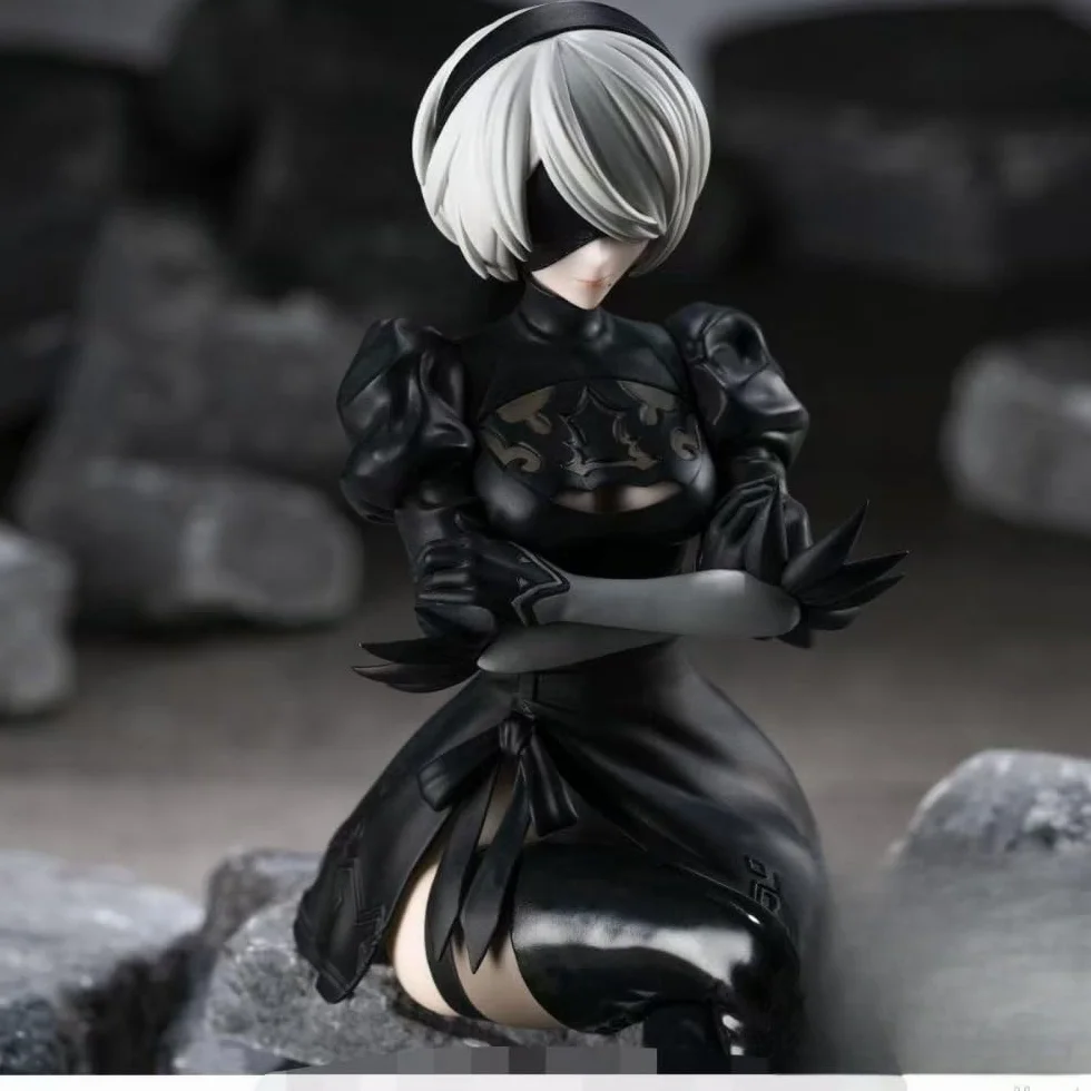 Eamily for Sitting 2B NieR figurka ręcznie wykonana PCW anime manga postać model statuetka figurka przedmioty kolekcjonerskie dekoracje prezenty