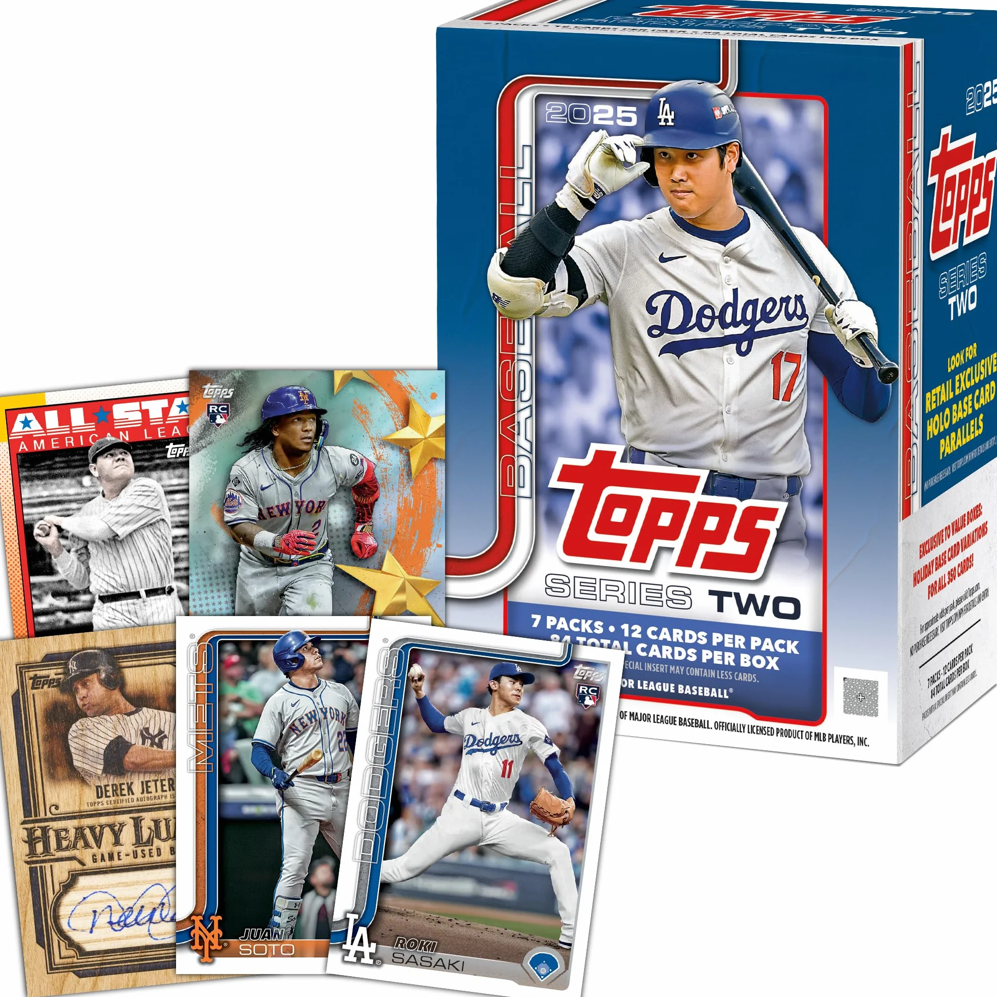 2025 Topps Baseball Series 2 - fabrycznie uszczelniony - Value Box