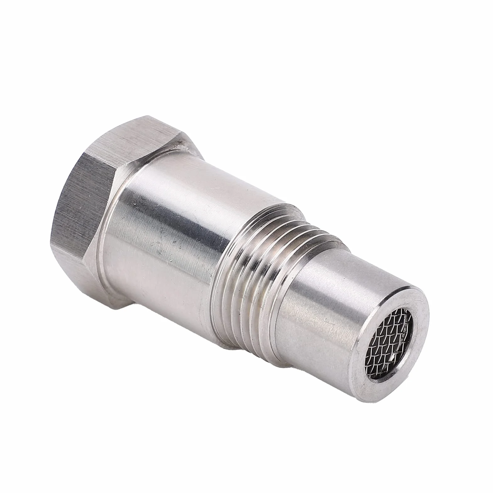 Adapter Dystansowy Czujnika Tlenu M18 x 1,5 Stal Nierdzewna O2 Czopowy Konwerter Katalityczny