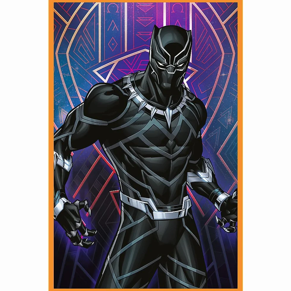 Trefl - Puzzle 3w1: Marvel The Avengers, Dni pełne akcji - 3 x 80 Elementów, Zestaw Trzech Układanek dla Dzieci od 5 lat