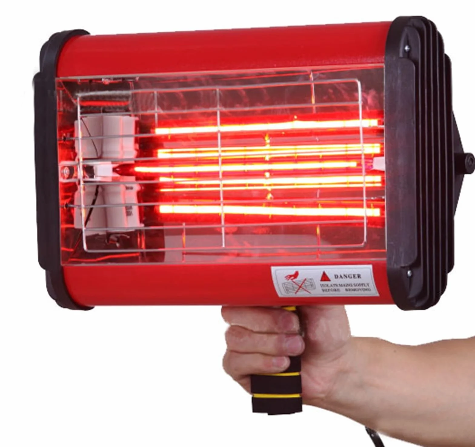 Lampa do utwardzania lakieru, Lampa lakiernicza na podczerwień o krótkiej fali, przenośna lampa do naprawy karoserii