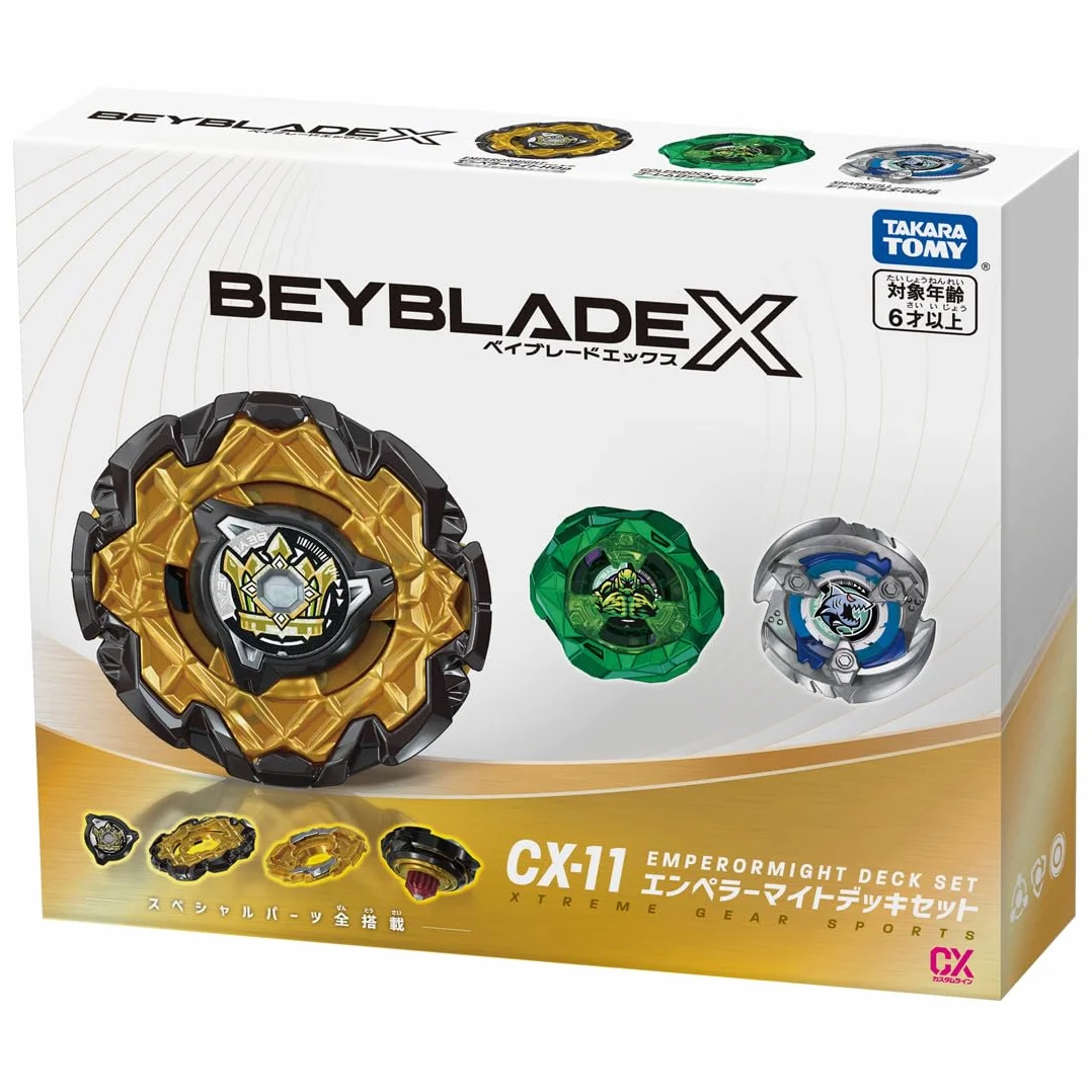 Zestaw talii Takara Tomy Beyblade X CX-11 Emperor Mite