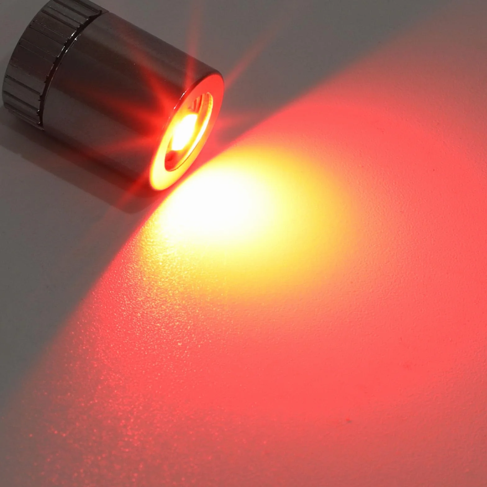 10szt Mini Lampki LED, Miniaturowych Świateł Bateryjnych w Zestawie do DIY Craft Dollhouse Mała Lampa Elektryczna do Dekoracji Latarni Papierowych Akcesoria (Czerwone Światło)