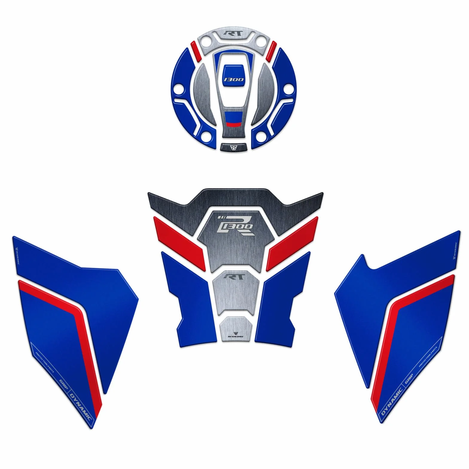 Naklejki Moto Resin Bike Kit kompatybilne z BMW R 1300 RT 2025-2026 Impulse 3D chroniące przed uderzeniami