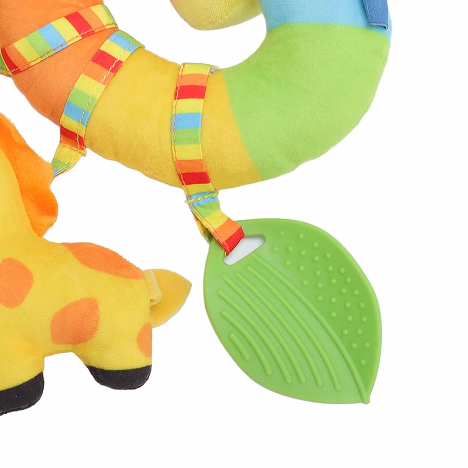 Generic Wisząca Zabawka do Wózka Dziecięcego Miękka Grzechotka Sensoryczna w Kształcie Zwierzątka do Wózka Dziecięcego, materiał Pluszowy (Typ 2)