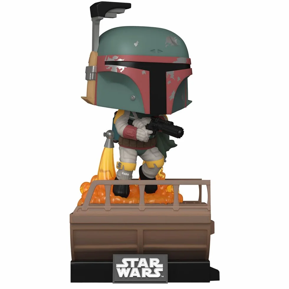 Funko Pop! Deluxe: Gwiezdne Wojny Jabba's Skiff - Boba Fett (wyłącznie w bagażu)