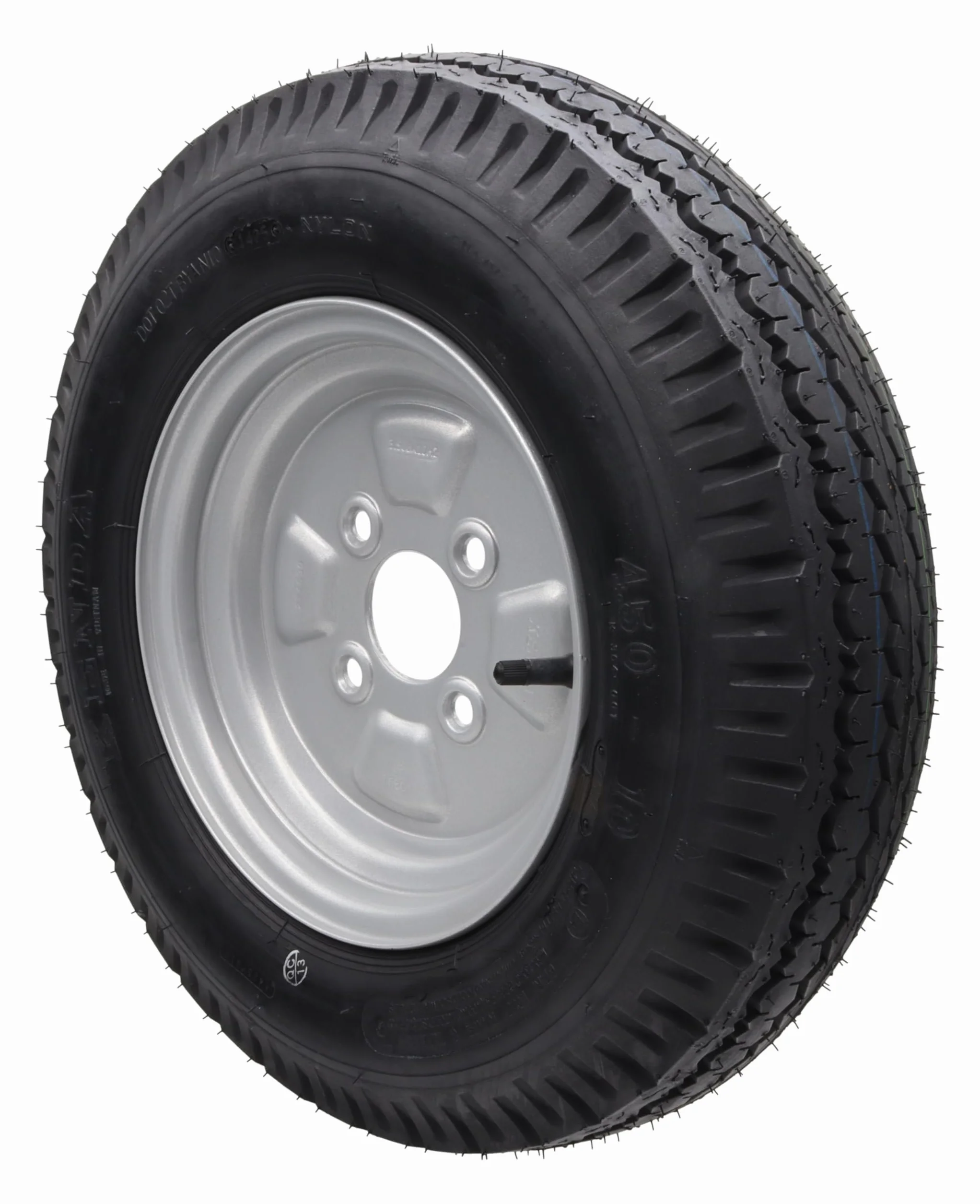 Kompletne koło z felgą 4.50-10 400kg 4x100 do przyczepki Stema