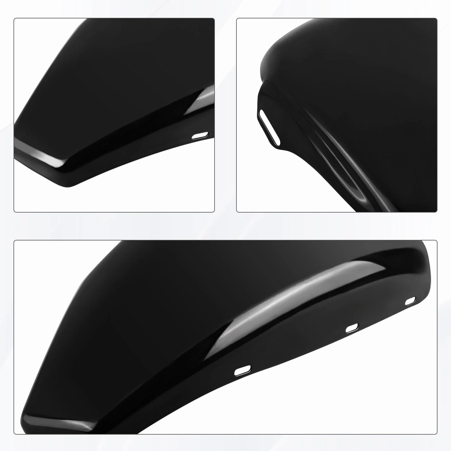 lewa osłona baterii pasuje do modeli Harley Davidson Sportster XL 2004-2013 XL1200 XL883, czarny