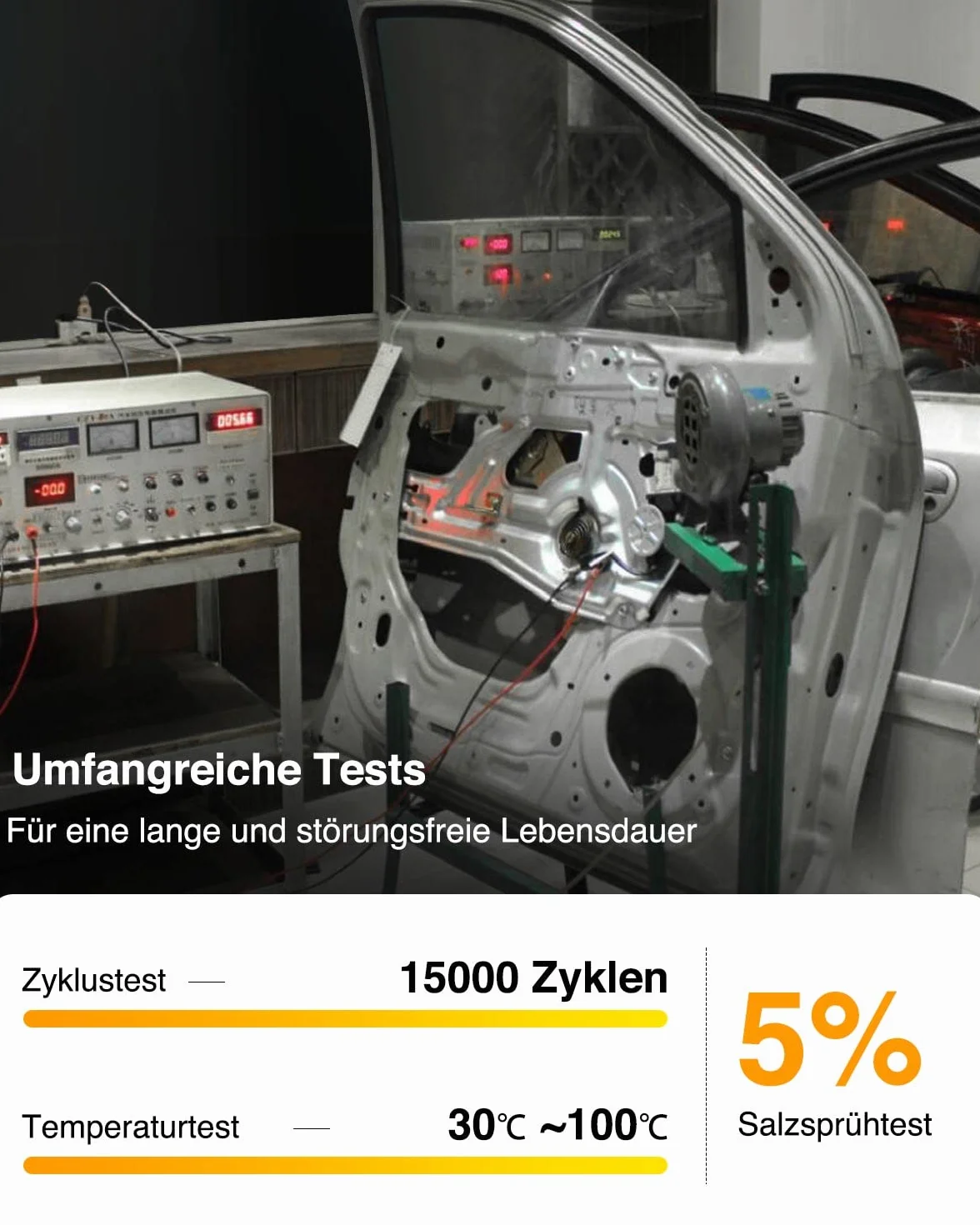 Frankberg Elektryczny podnośnik szyb z silnikiem, 2-biegunowy, z przodu, z lewej strony, kompatybilny z Cherokee XJ SUV 1997-2001 55154959
