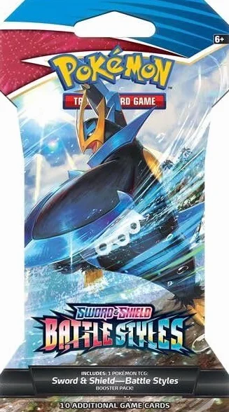 Pokémon Sword & Shield Battle Styles Sleeved Booster