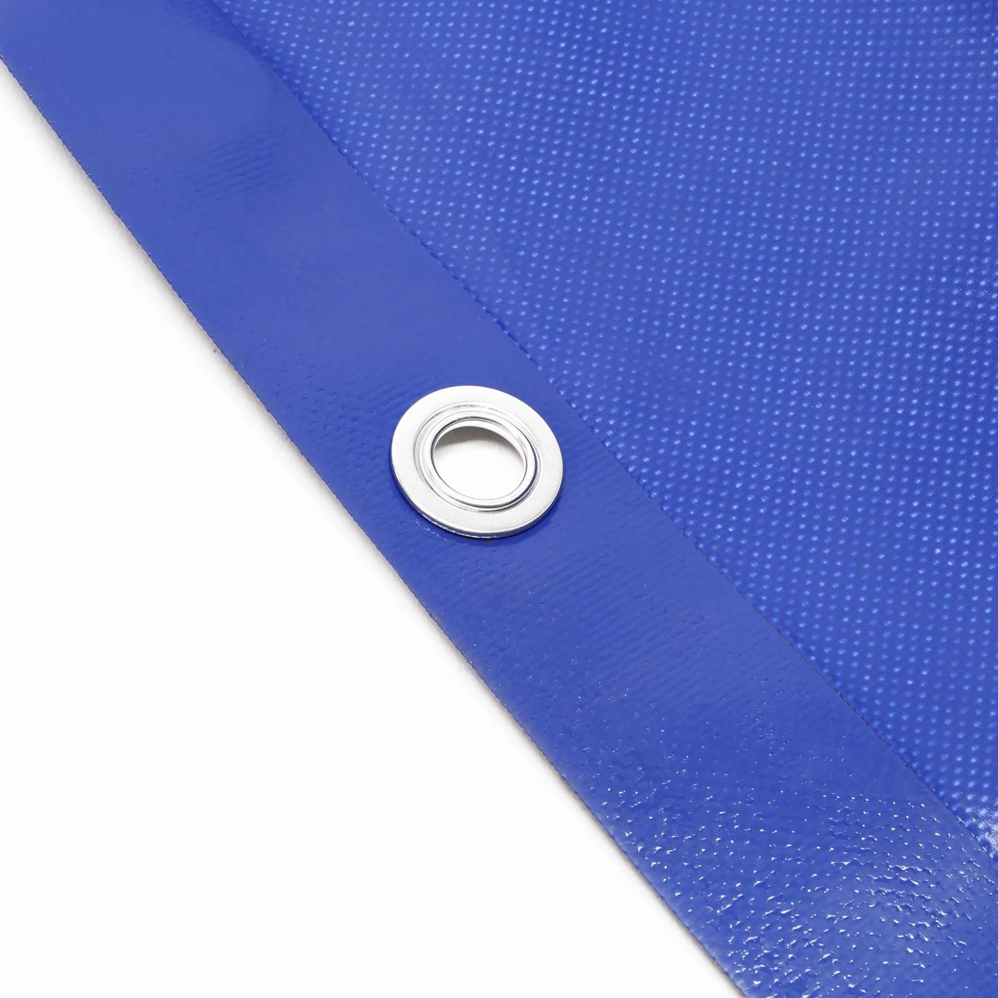 Plandeka płaska na przyczepkę 2575x1345x50 mm PVC wodoodporna z oczkami i liną