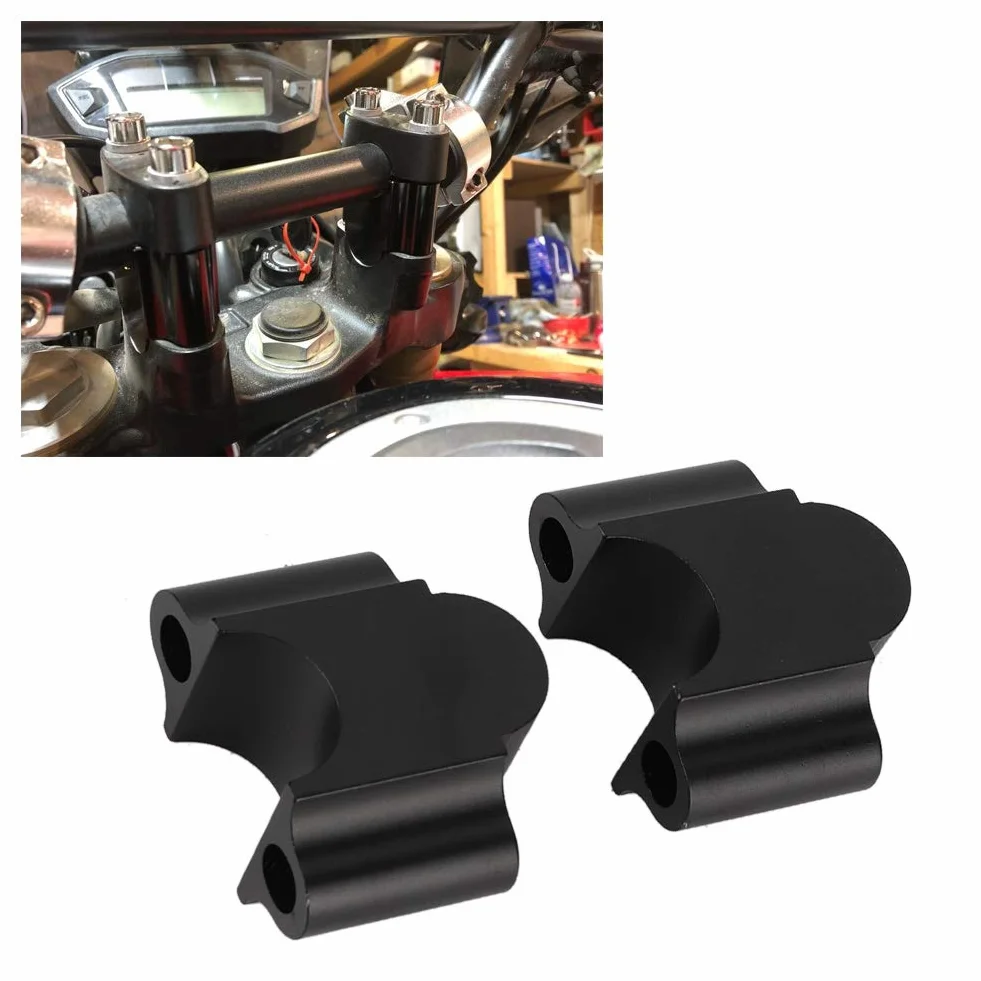 Uniwersalne podniesienie kierownicy motocykla 7/8" 22 mm aluminium