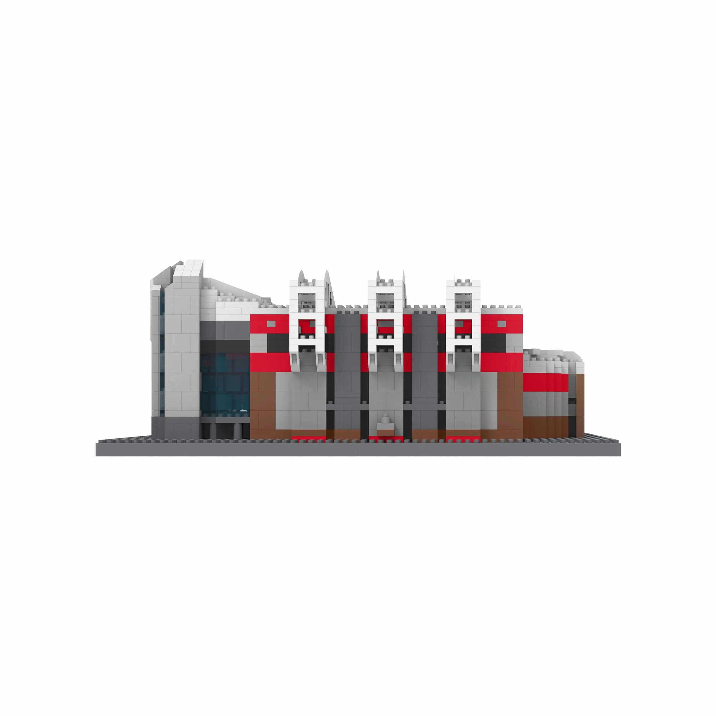 FOCO Oficjalny produkt licencjonowany Manchester United FC Old Trafford BRXLZ Stadion 3D Bricks zabawka konstrukcyjna model
