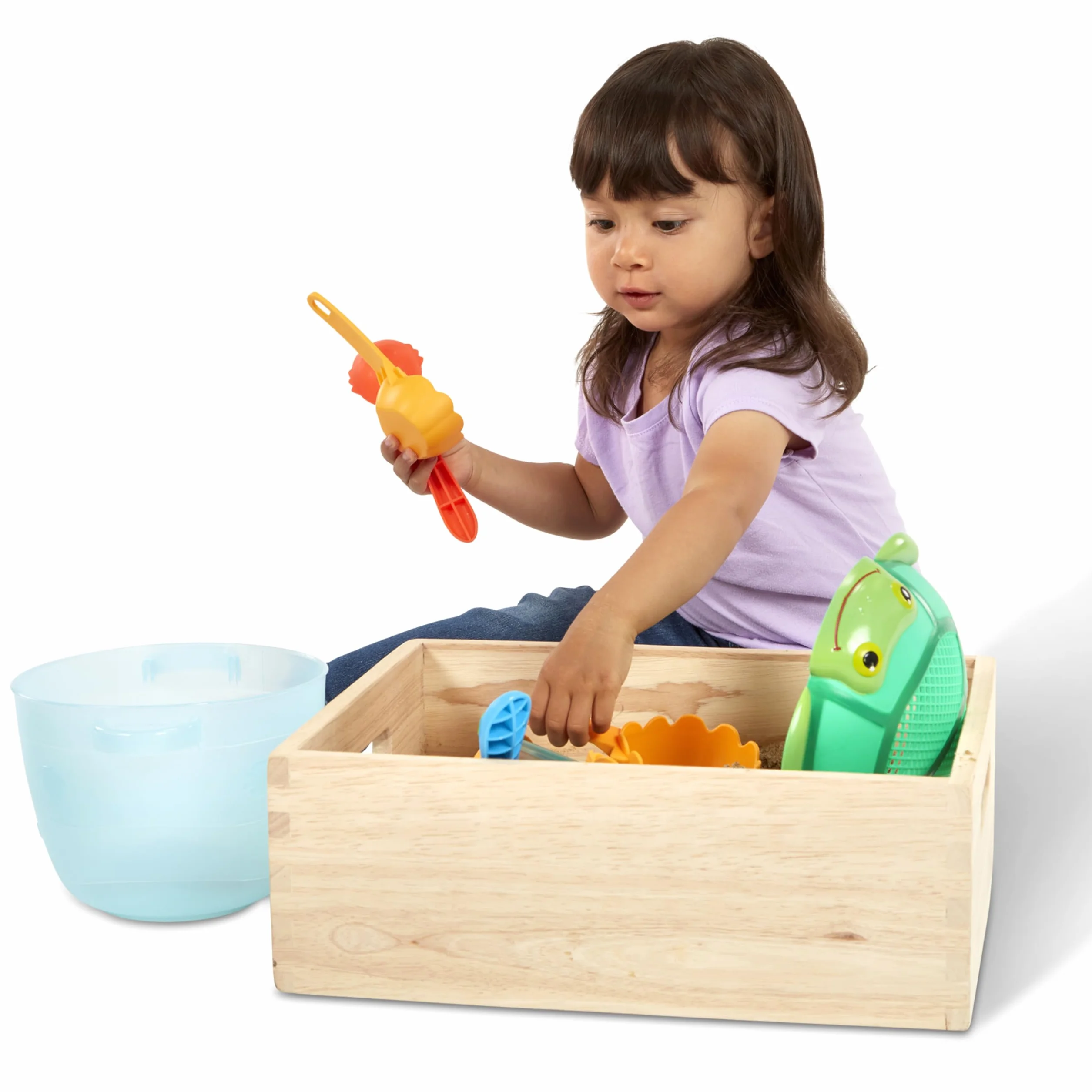 Melissa & Doug Zestaw do pieczenia z motywem nadmorskiego Sidekicks | zabawka plażowa | zabawa w piasku | 3+ | prezent dla chłopca lub dziewczynki