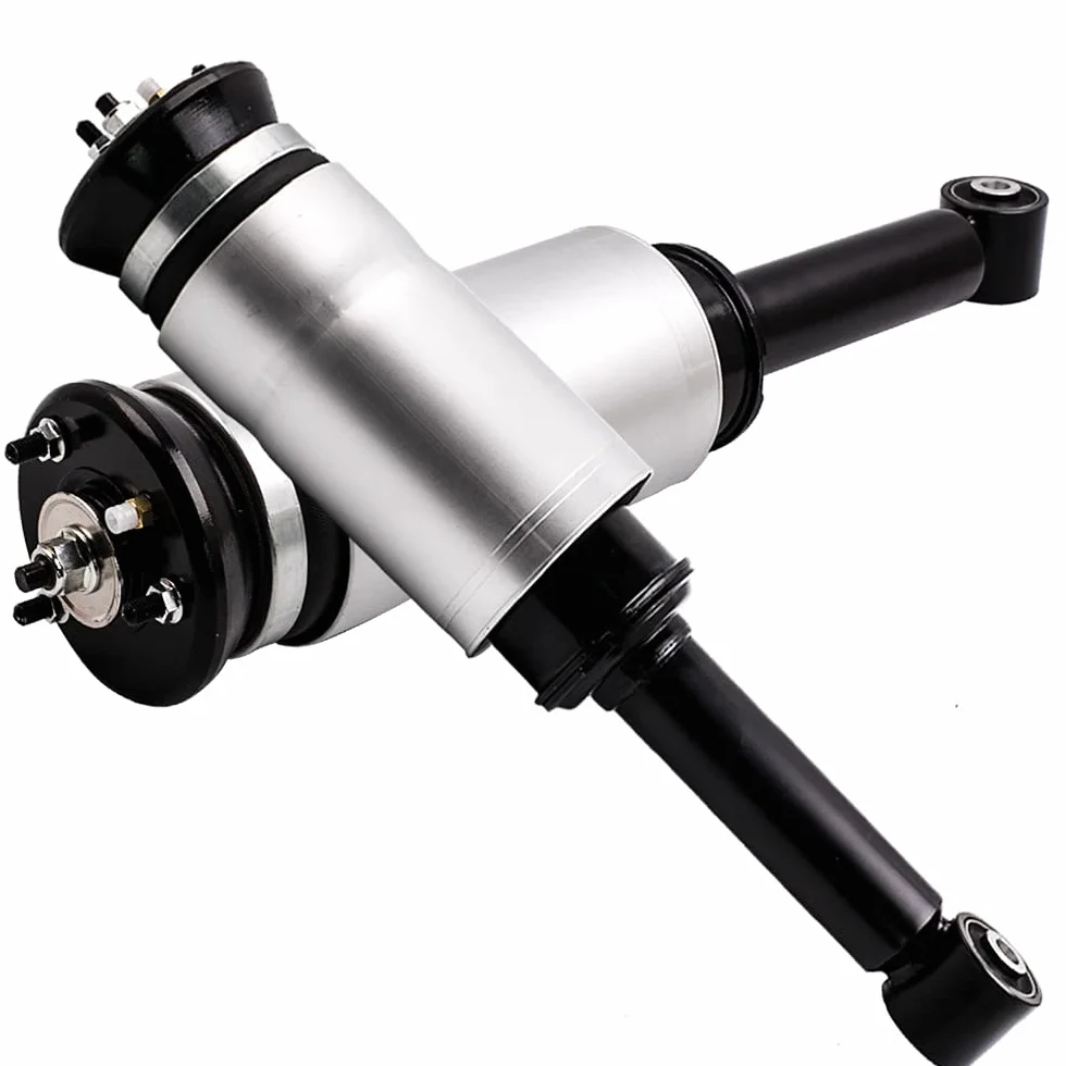 maXpeedingrods Para przednich amortyzatorów pneumatycznych amortyzatorów teleskopowych do Land-Rover LR3, LR4 Sport, RNB501250