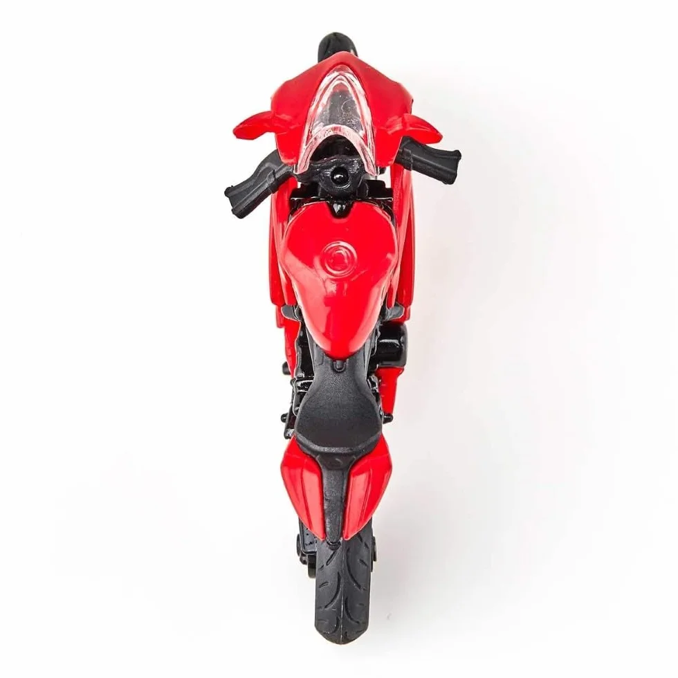Siku 1385, Ducati Panigale 1299 Motorrad, Metall/Kunststoff, Rot, Ausklappbarer Ständer