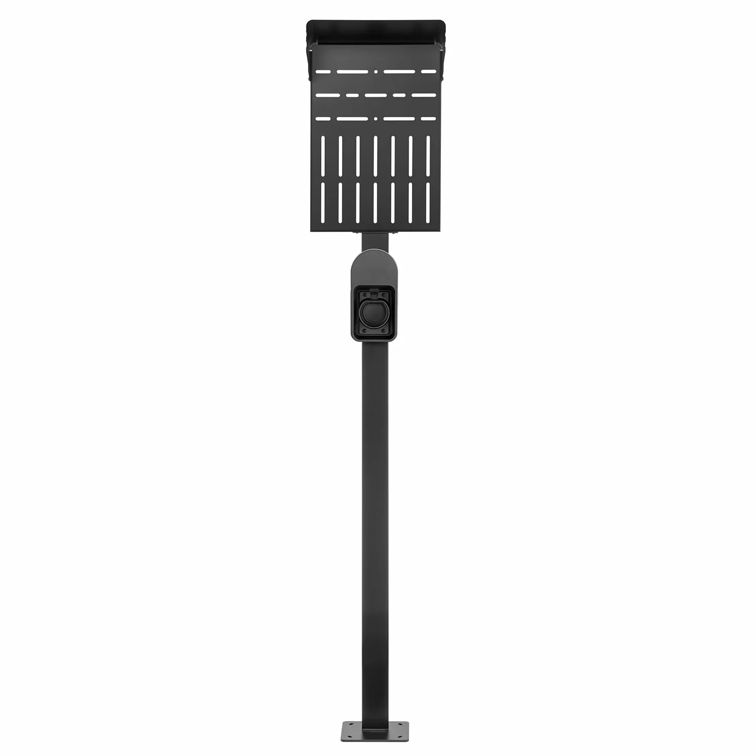 Maclean MCE456 Zewnętrzny Stojak do Ładowarek EV, Stalowy, 15kg