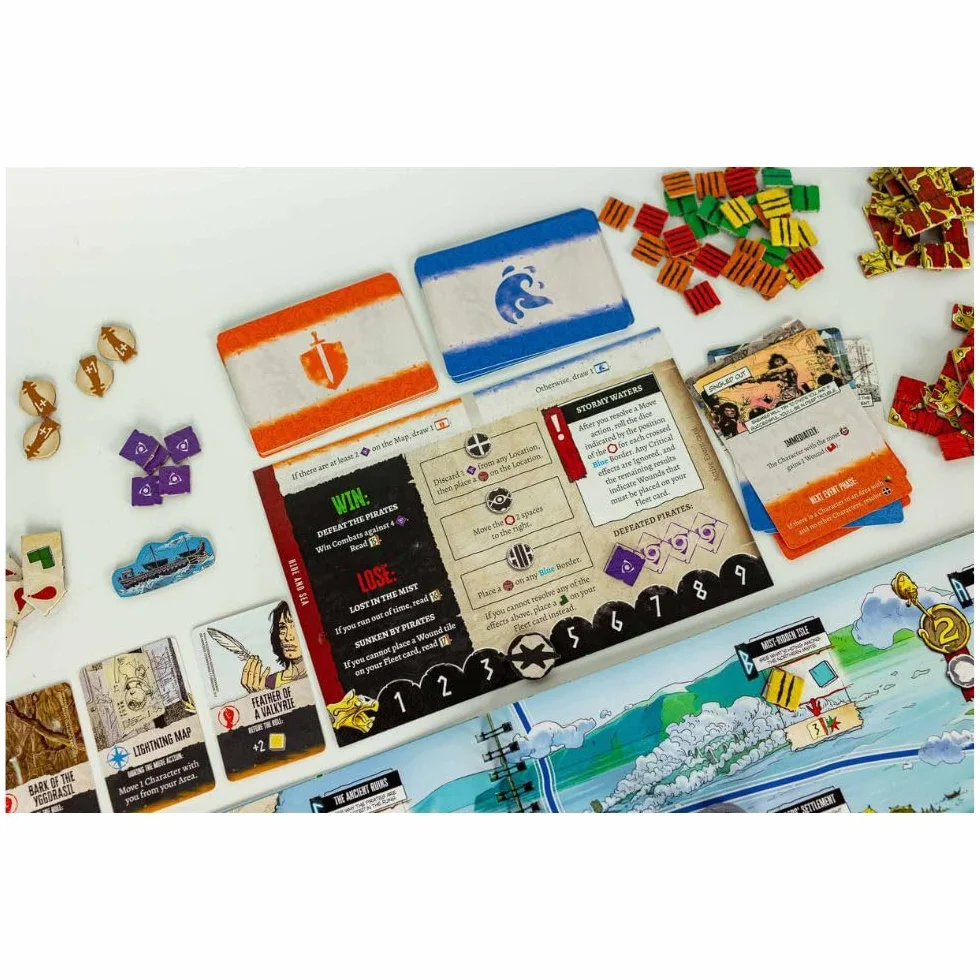 Portal Games | Thorgal The Board Game | Cooperative Story Adventure Board Game, Norse Mythology & Narrative Campaign | 1 to 4 Players | 90–120 Minutes
