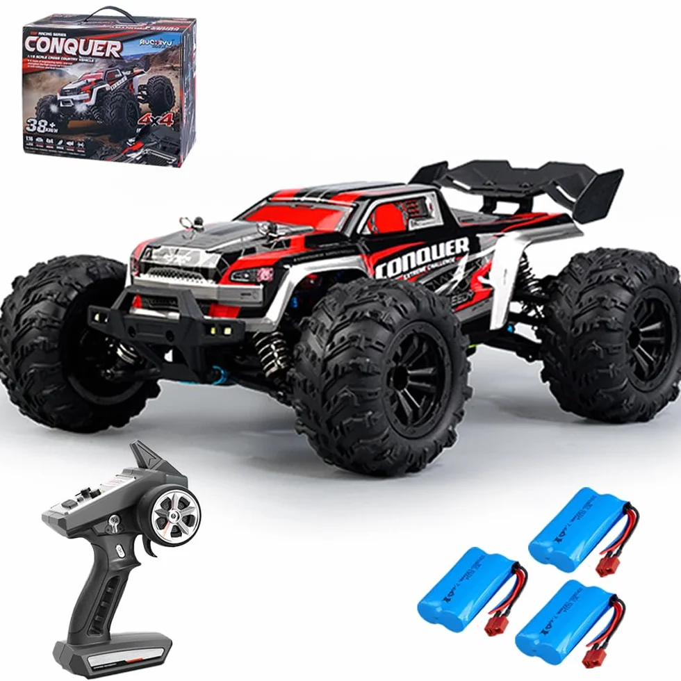 X-Verse 1:16 zdalnie sterowany samochód, szczotka węglowa 50 km/h, silnik RC, wysoka prędkość, offroad, drift, samochód wyścigowy, 2,4 GHz, 4WD, na wszystkie tereny, offroad, samochód, 3 baterie,