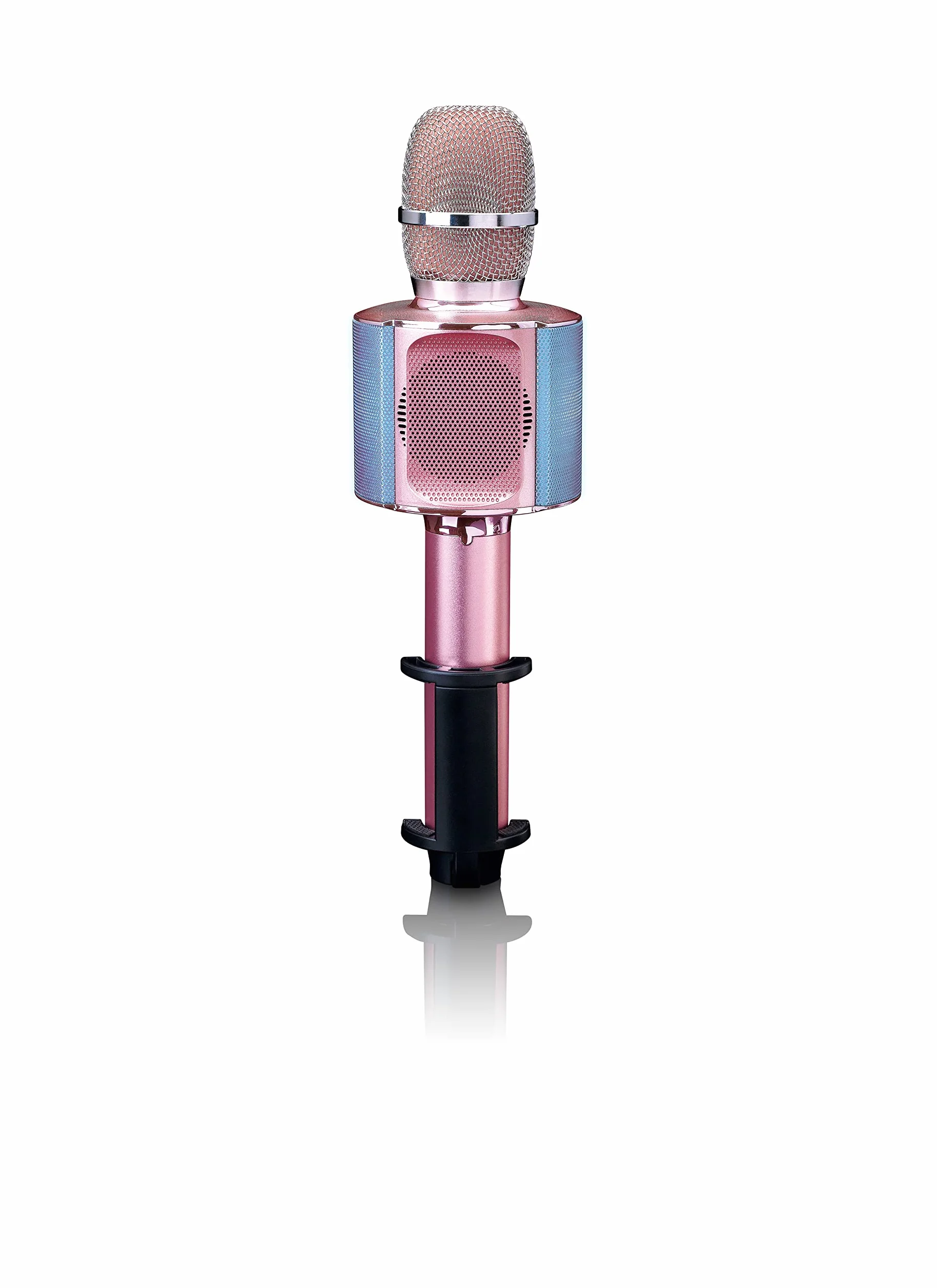 Lenco BMC-090PINK Mikrofon do Karaoke, 8 x 7.5 x 27.5 cm, różowy