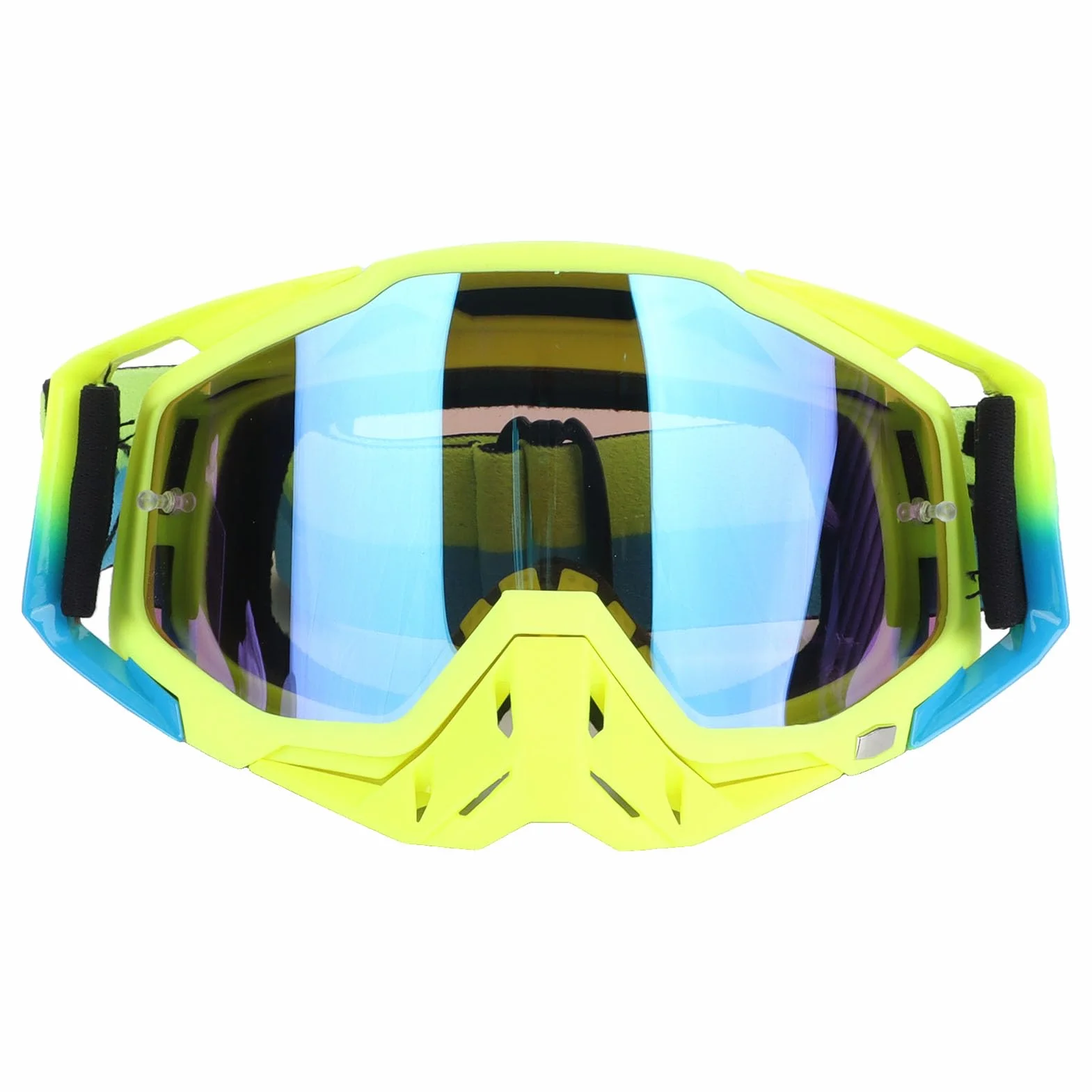 Profesjonalne Gogle Motocrossowe dla Dorosłych Uniwersalne Zastosowanie Miękka Gąbka Wsparcie Zmniejsz Ryzyko Sportowe