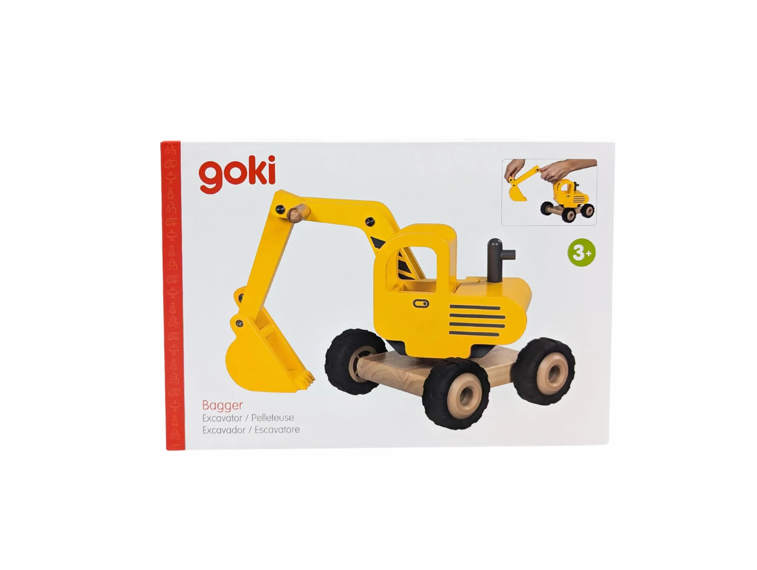 Goki 55898 koparka z drewna