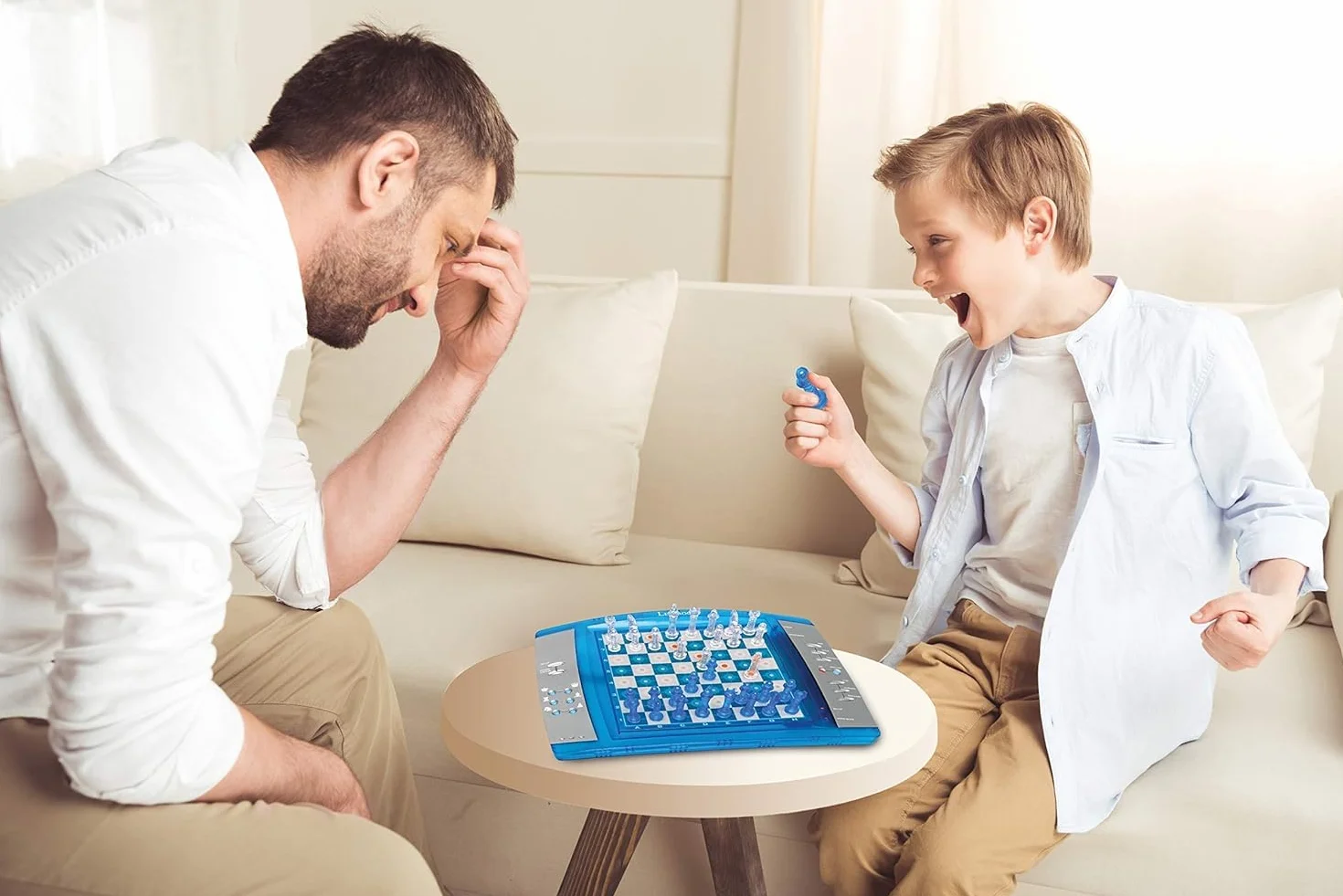 Lexibook Chesslight Elektroniczna Gra w Szachy, Wielokolorowy, 23 Elementy