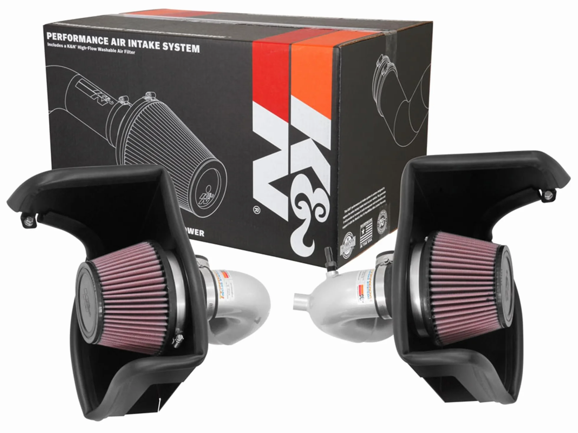 K&N K & N 69 – 5318ts Typhoon Kit Stinger 3,3 2018 695318ts, czerwony