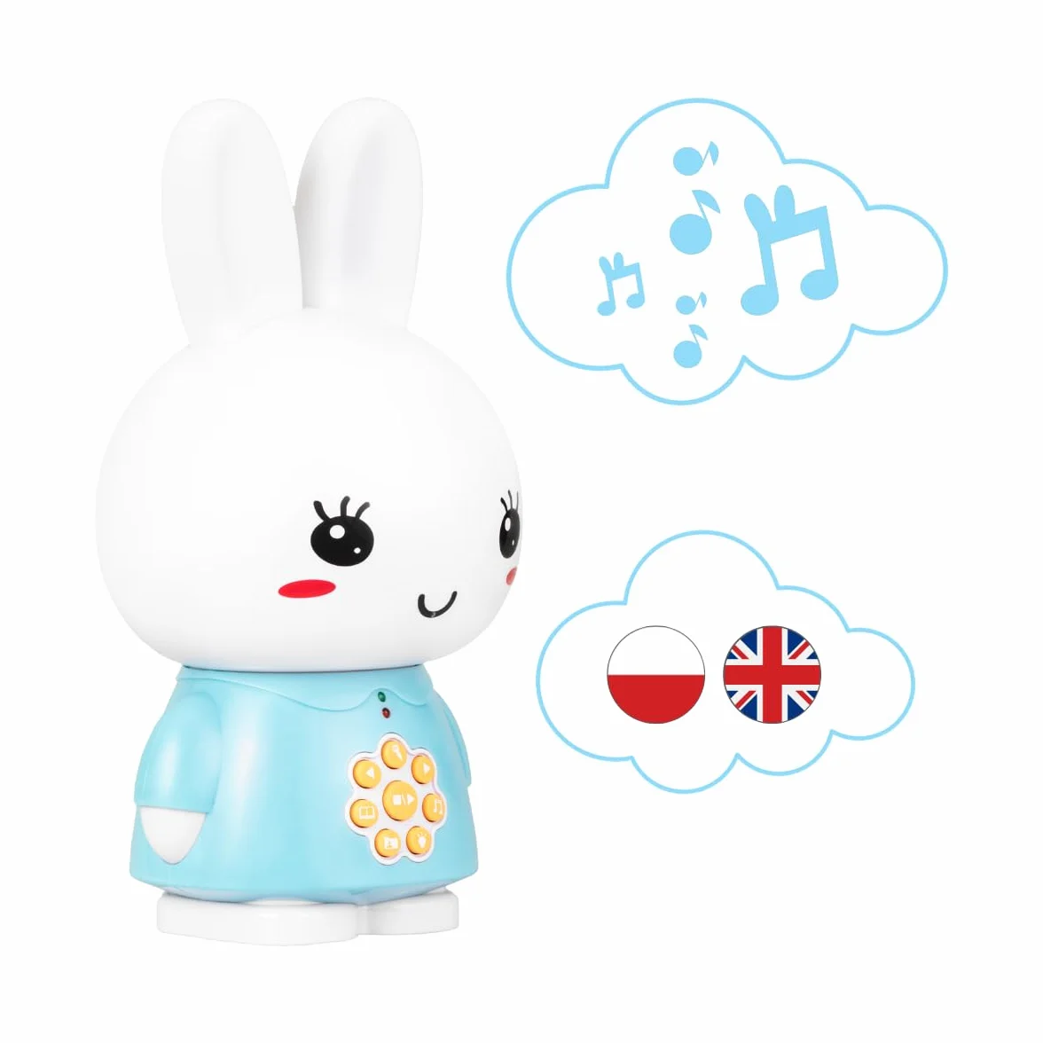 ALILO Króliczek Honey Bunny - Jasny Niebieski