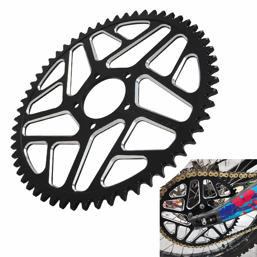 JFG RACING Zębatka motocyklowa 58 zębów do Sur-Ron S/X Light Bee X160/X260 Talaria Sting-Black
