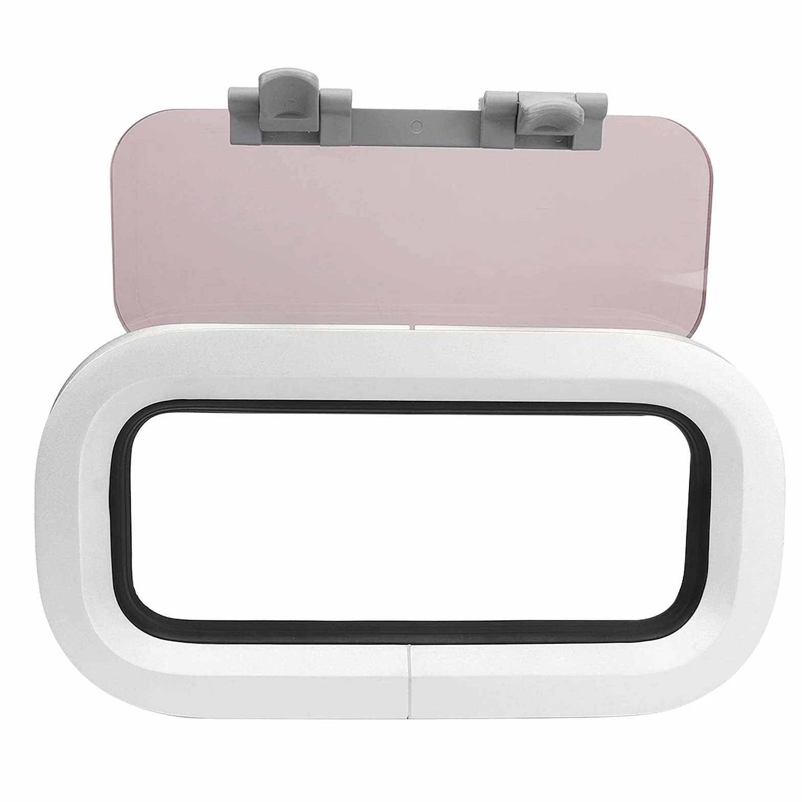 Okno Iluminator Jachtowy 303 x 156 mm Stop Aluminium Otwierane do Łodzi