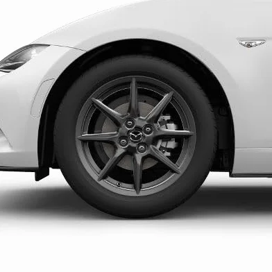 Mazda MX-5 ND 2015-2023 komplet kół zimowych 16 cali, szary tytanowy, Bridgestone RRND-1-6-A2-BR