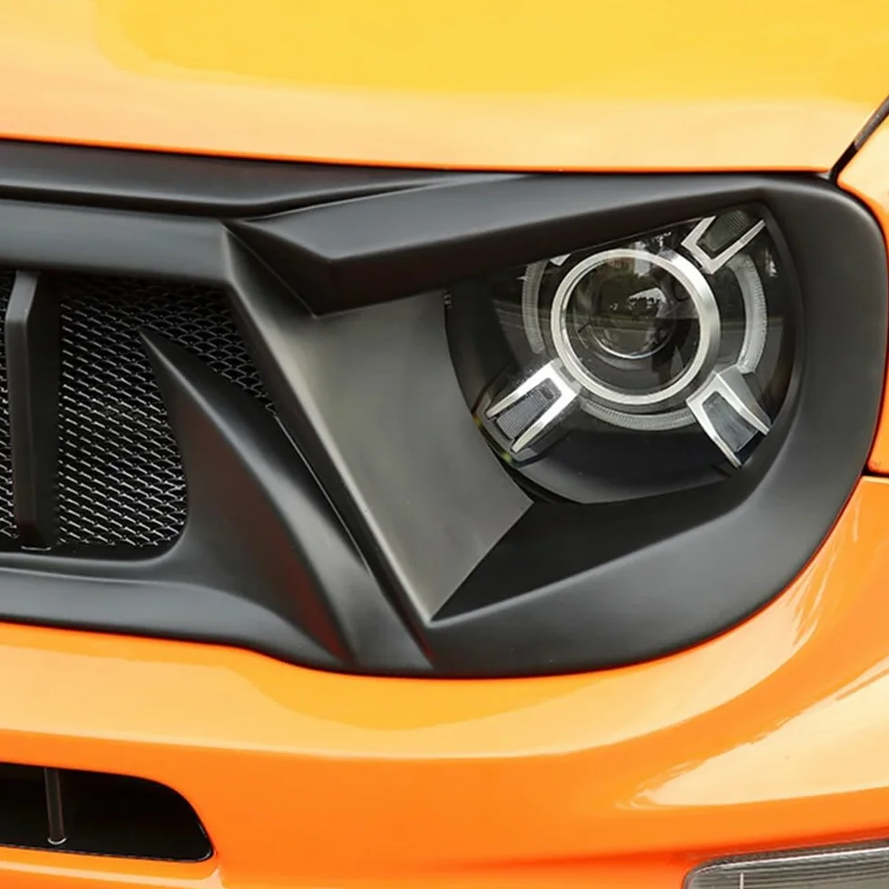 Kratka przednia do Jeep Renegade 2016-2018 grill wyścigowy matowy czarny wlot powietrza
