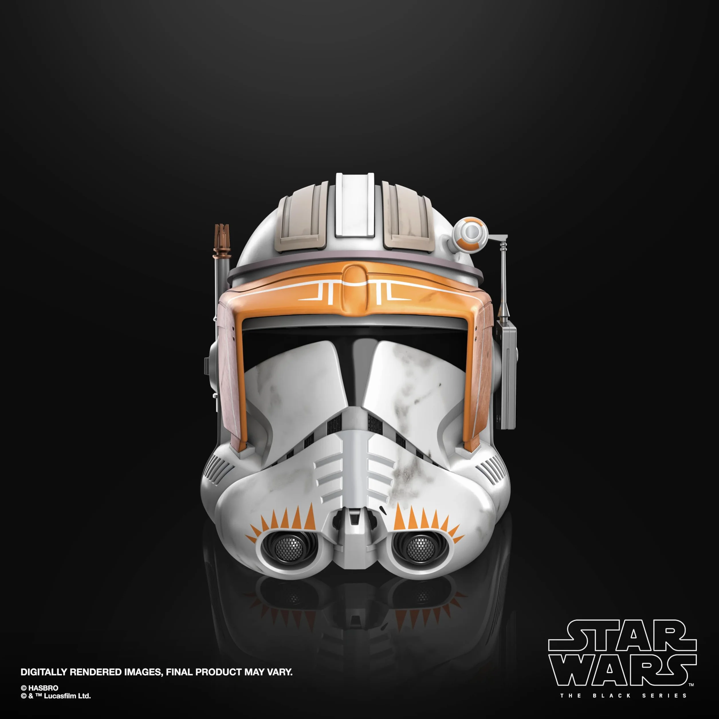Wysokiej jakości hełm elektroniczny klona-komandora Cody'ego z kolekcji Star Wars The Black Series, zabawka tematyczna dla dorosłych z filmu Gwiezdne wojny: Zemsta Sithów, wiek: od 14 lat