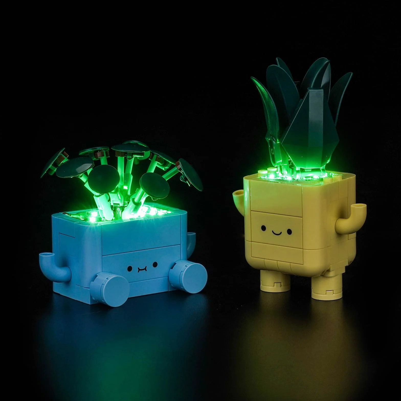 Zestaw oświetleniowy kompatybilny z Lego 10349 Happy Plants Botanical Collection Set (nie jest to model), zestaw oświetleniowy LED kompatybilny z Happy Plants 10349, kreatywne zabawki