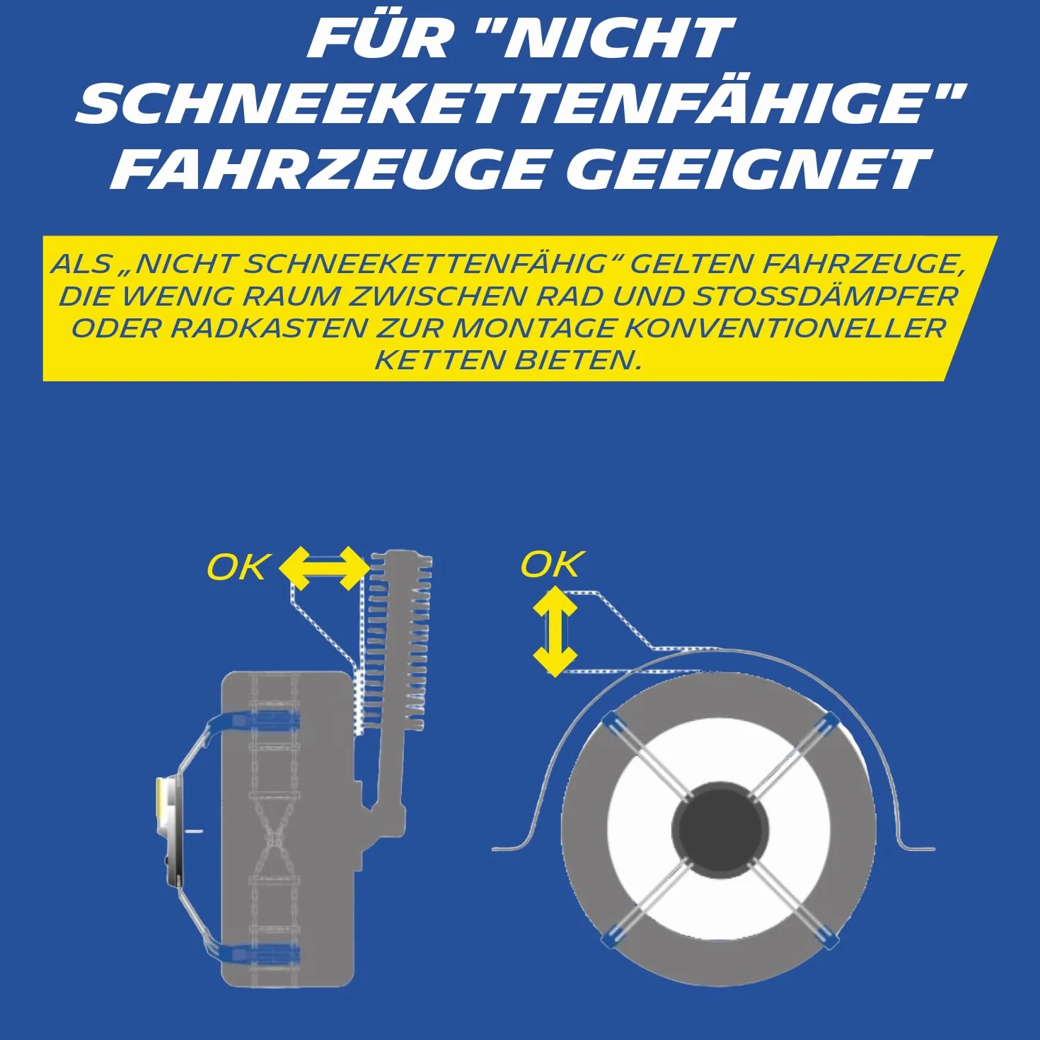 MICHELIN FAST Grip łańcuch śniegowy 130 z systemem szybkiego mocowania opon, łańcuchy śniegowe, 2 sztuki