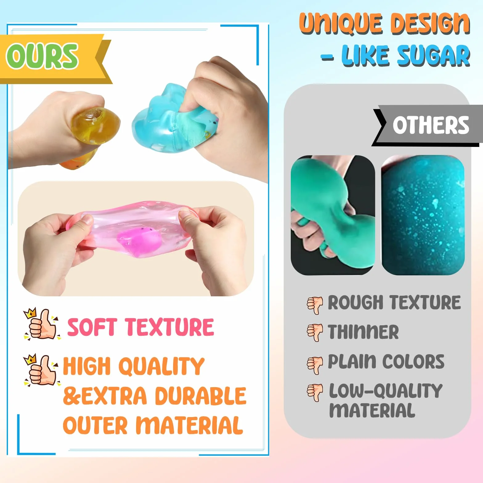 Sensory Squeeze Toys Fidget Toys for Anxiety Toys