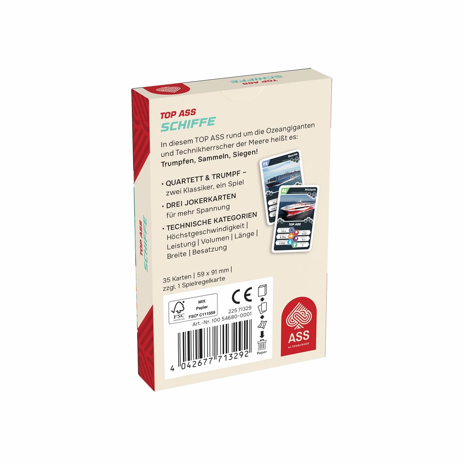TOP ASS® - Schiffe NEU