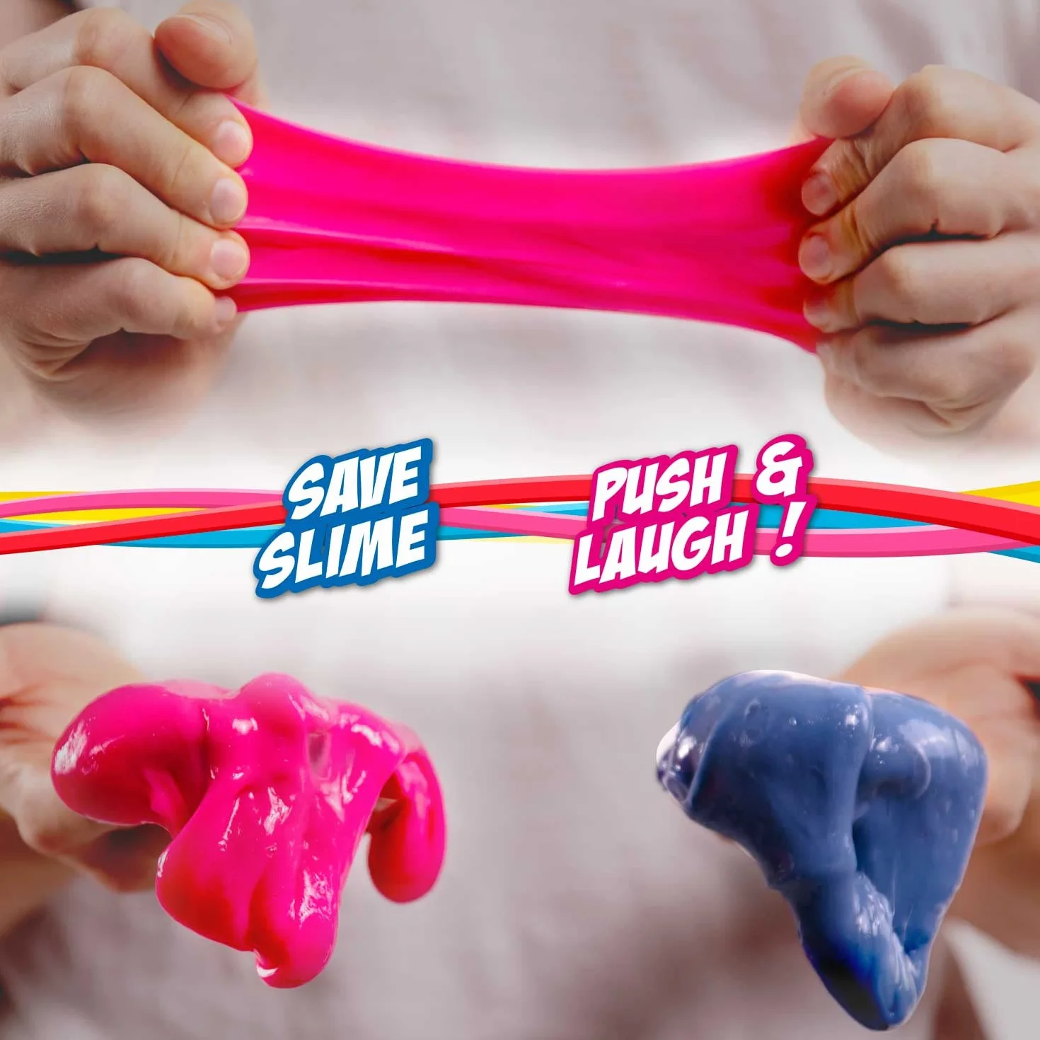 CRAZE Magic Slime POOUPSIE Noise 3 x zestaw grubych pompek śluzowych dla dzieci, 3 x 100 g, 31049, zestaw zabawek dla dzieci, 17,1 x 5,7 x 7,6 cm