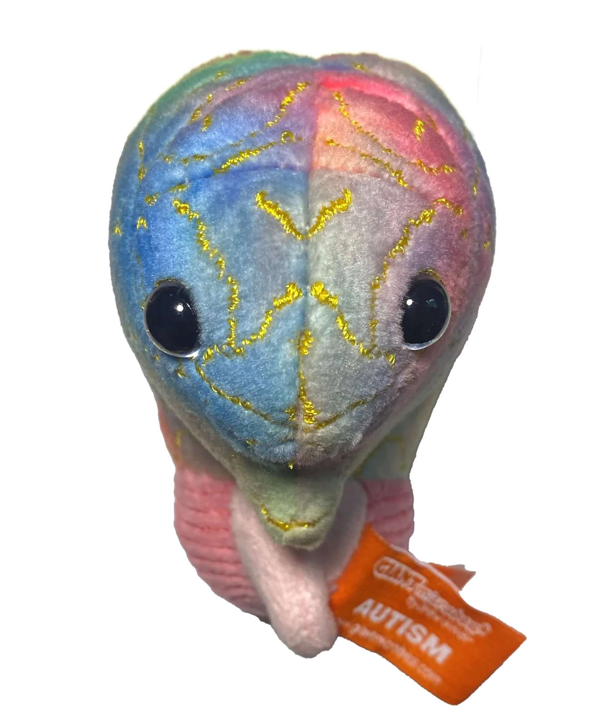 GIANTmicrobes Pluszowy autyzm: Rozszerz świadomość neuroróżnorodności i zdrowia, edukacyjny prezent dla profesjonalistów