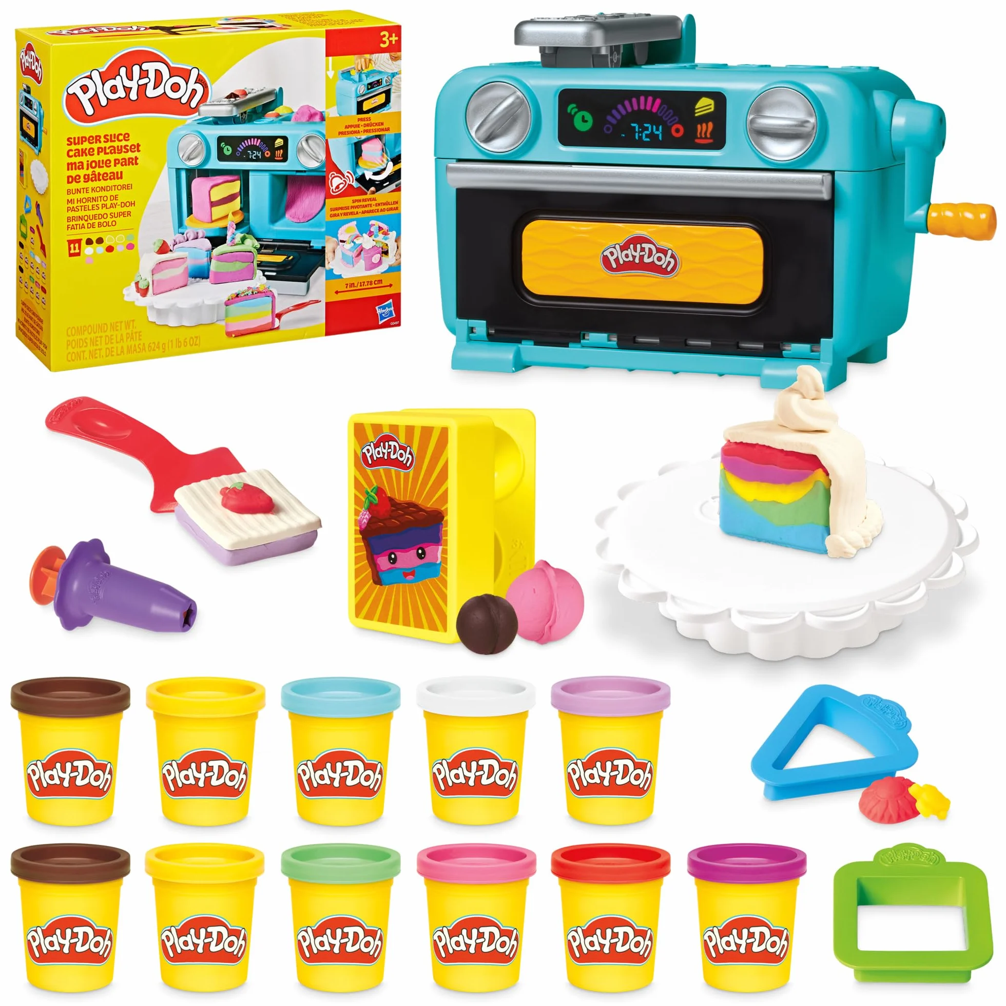 Zestaw do zabawy Play-Doh Super Slice Cake