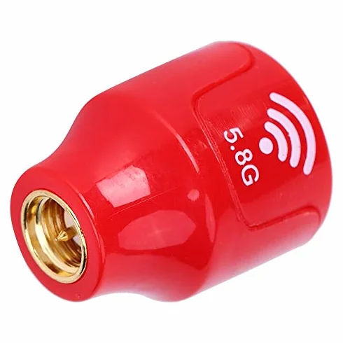 Antena 5,8 GHz, antena o wysokim wzmocnieniu 3Dbi LHCP do wyścigowych dronów, części RC, akcesoria (czerwony otwór wewnętrzny), akcesoria modelarskie