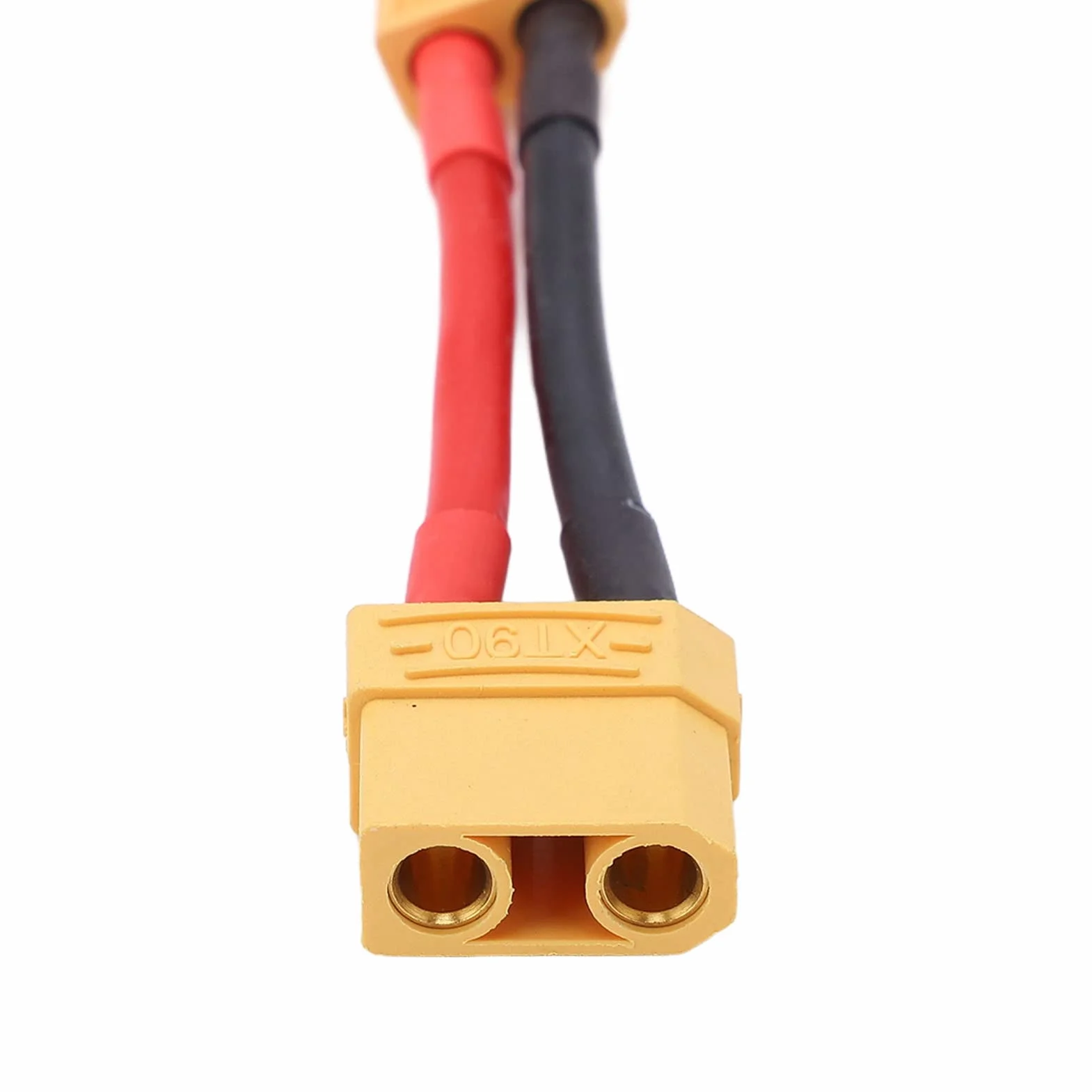 XT60 Męski na XT90 żeński Kabel, 12AWG XT60 Męski na XT90 żeński Przewód Adaptera do Podłączenia Akumulatora i ESC dla Modelu Samochodu RC, Modelu Samolotu, Modelu Statku